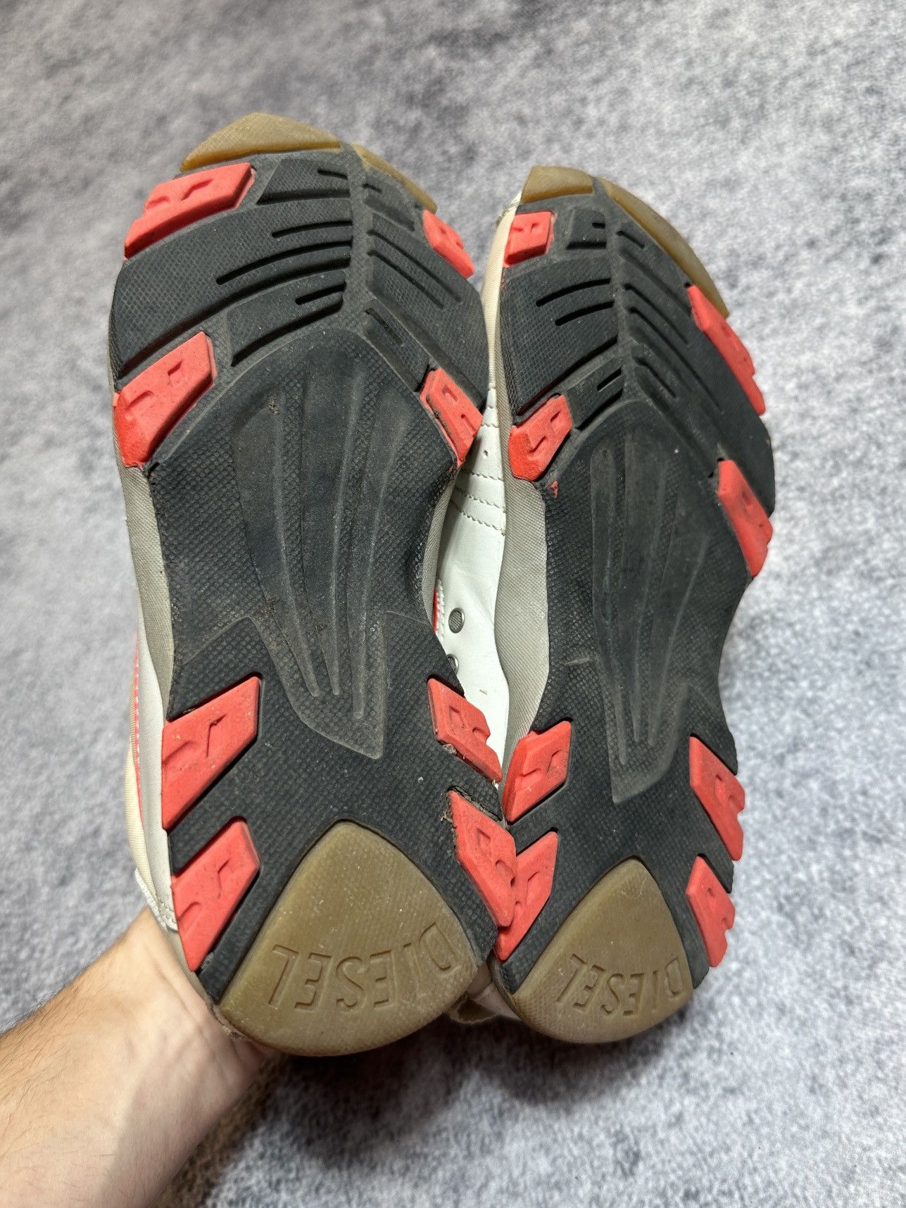 Diesel × Vintage Y2K Vintage Diesel Leather Sneakers Avant Garde Style USA Size US 7.5 / IT 37.5 - 5 Thumbnail