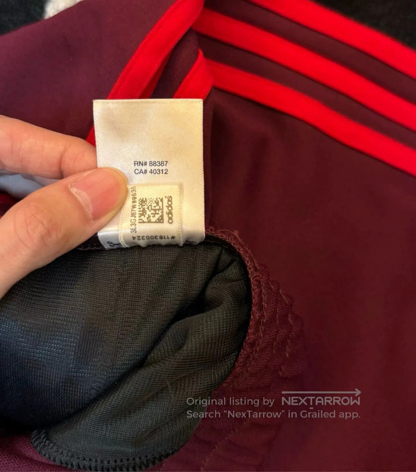 Yeezy Yeezy Calabasas Track Pants Maroon. Size US 26 / EU 42 - 7 Thumbnail