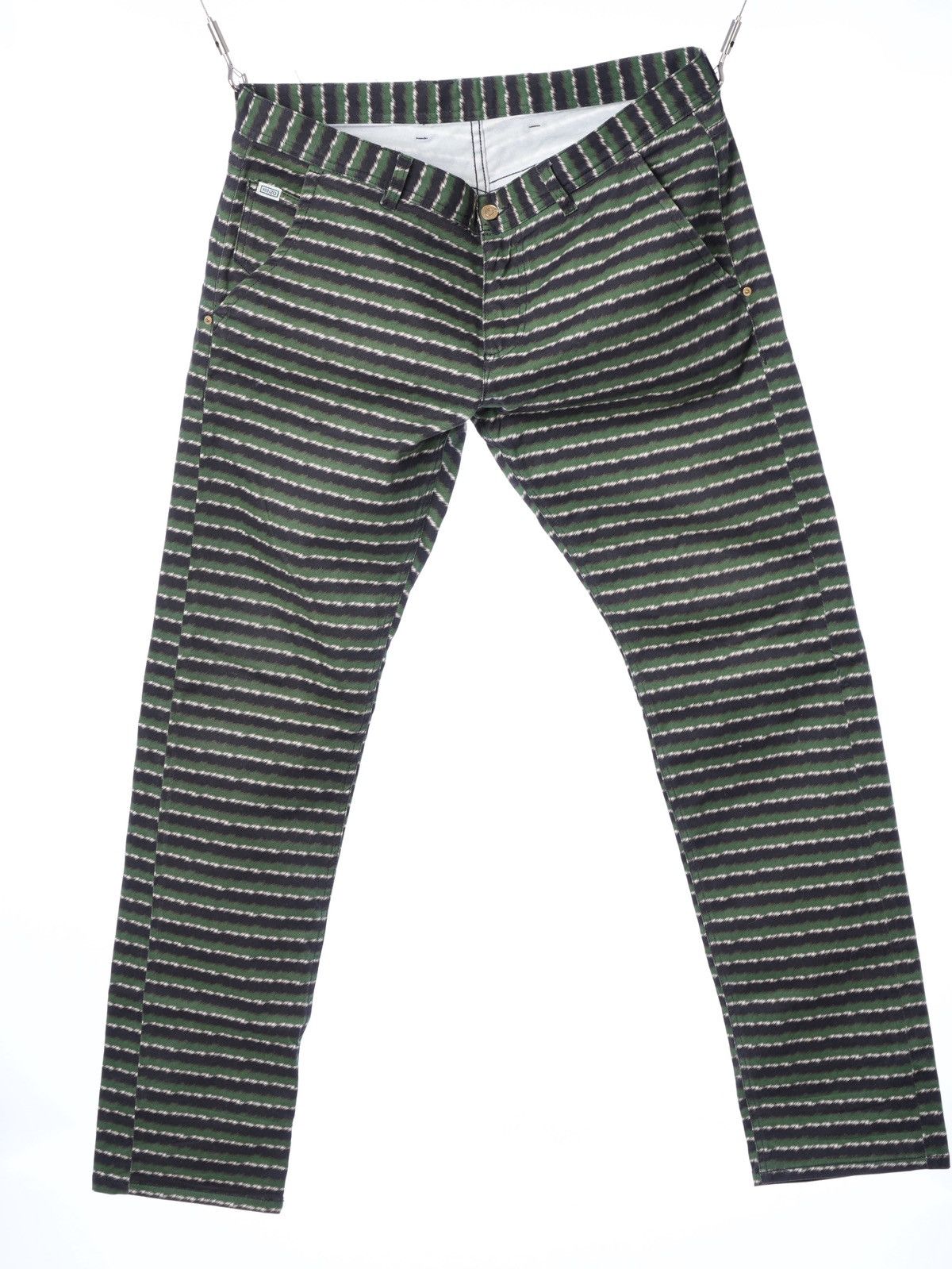 Kenzo Kenzo Paris Patterned Pants Stripeed Jungle fits 38 Size US 38 / EU 54 - 3 Thumbnail