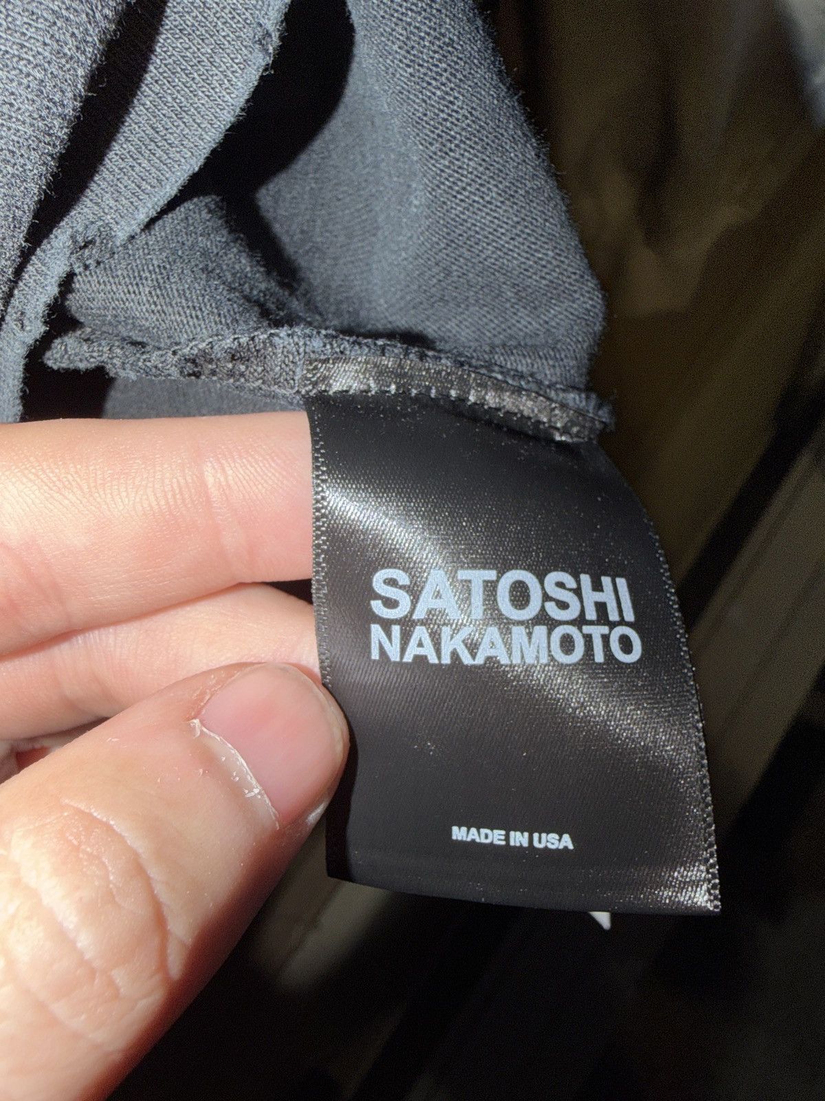 Satoshi Nakamoto Satoshi Nakamoto Tourist Tee (Washed Black) XL Size US XL / EU 56 / 4 - 3 Thumbnail