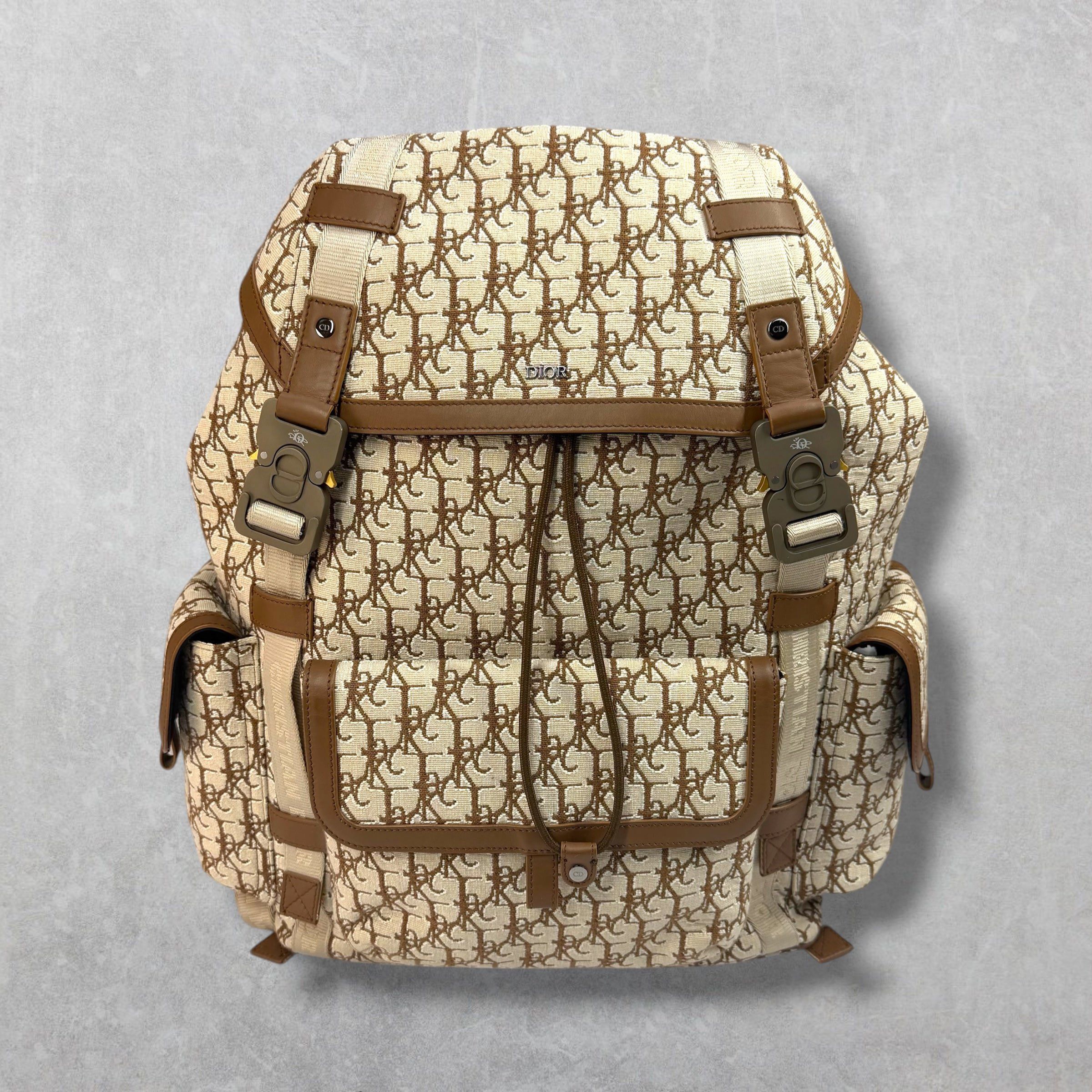Dior Dior x Cactus Jack "Hit The Road" Backpack Coffee Size ONE SIZE - 1 Thumbnail