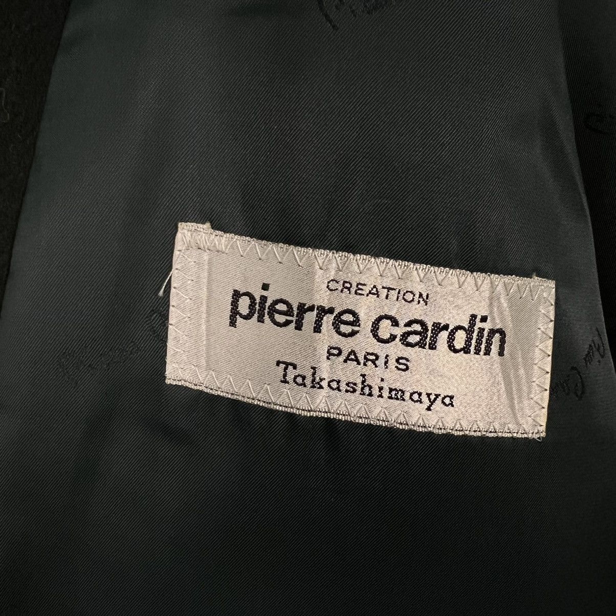 Pierre Cardin Vintage 90's PIERRE CARDIN Wool Overcoat Jacket #4143-C189 Size US XL / EU 56 / 4 - 13 Thumbnail