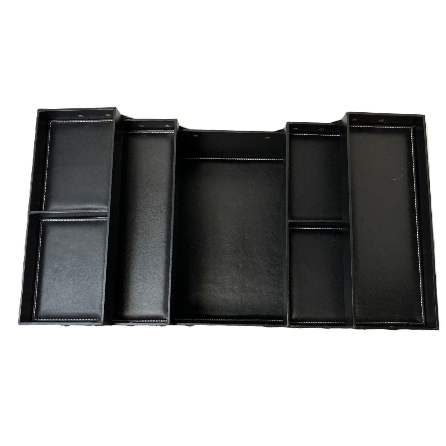 Designer SeneGence Luxury Tiered Vegan Leather Travel Cosmetic Case Size ONE SIZE - 6 Thumbnail