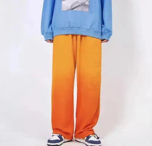 Orange sweatpants