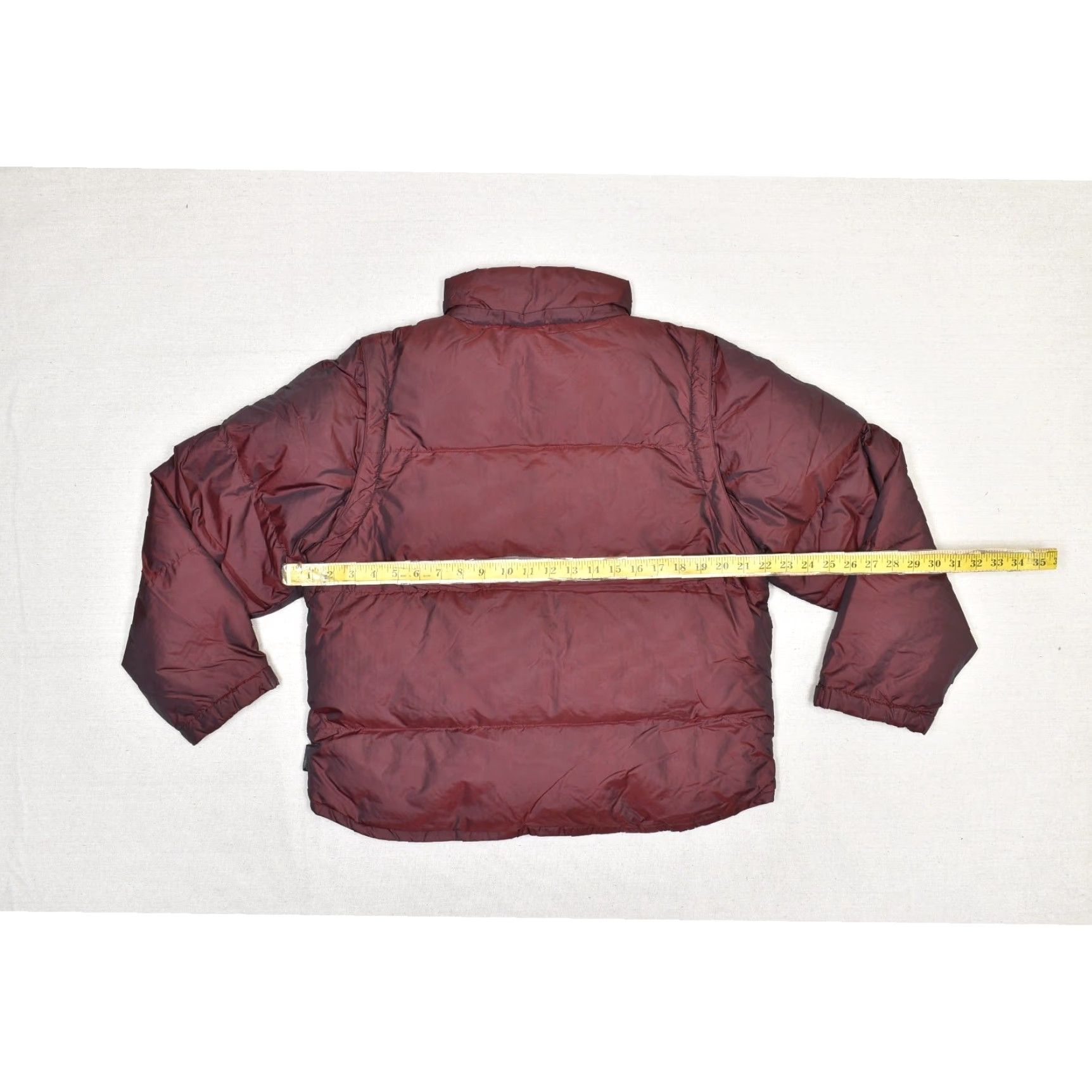 Express Express Men's Puffer Jacket Full Zip Red M Winter Coat Size US M / EU 48-50 / 2 - 5 Thumbnail