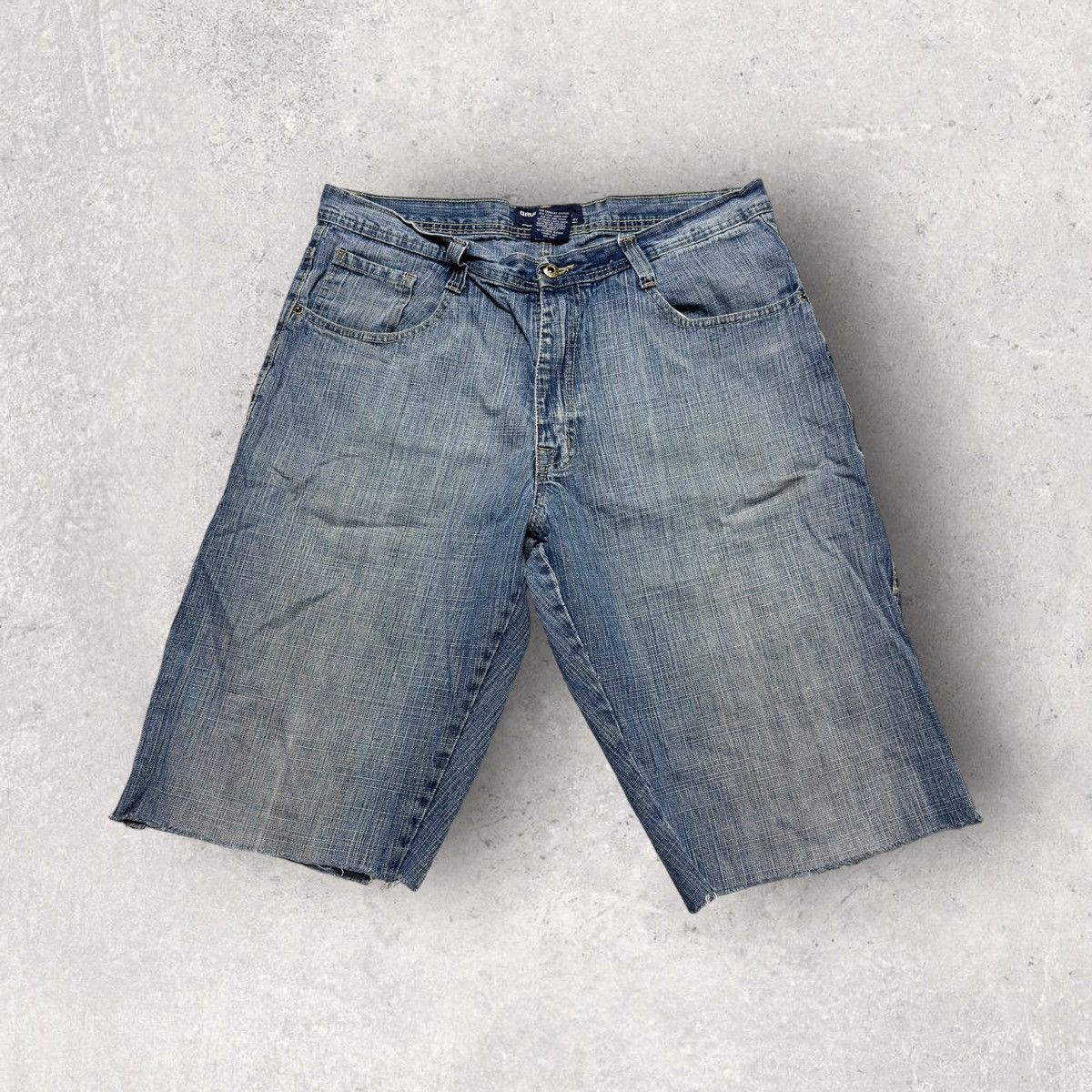Vintage Vintage Qruel jean shorts Size US 36 / EU 52 - 1 Thumbnail