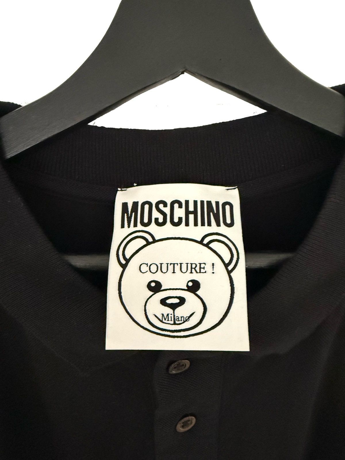Moschino Moschino Bear Polo Size US XL / EU 56 / 4 - 2 Thumbnail