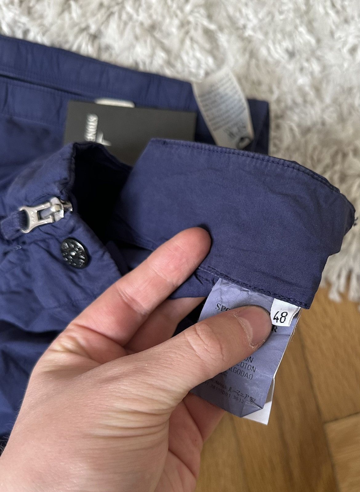 Stone Island Stone Island Vintage Rare 00s Archive Purple Cargo Pants Size US 32 / EU 48 - 6 Thumbnail