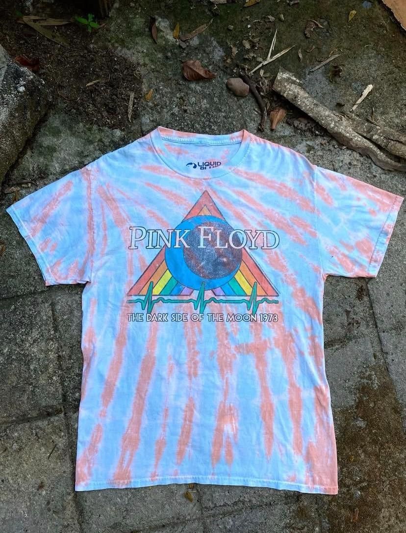 Liquid Blue PINK FLOYD DARK SIDE OF THE MOON Tie Dye Size US M / EU 48-50 / 2 - 2 Thumbnail