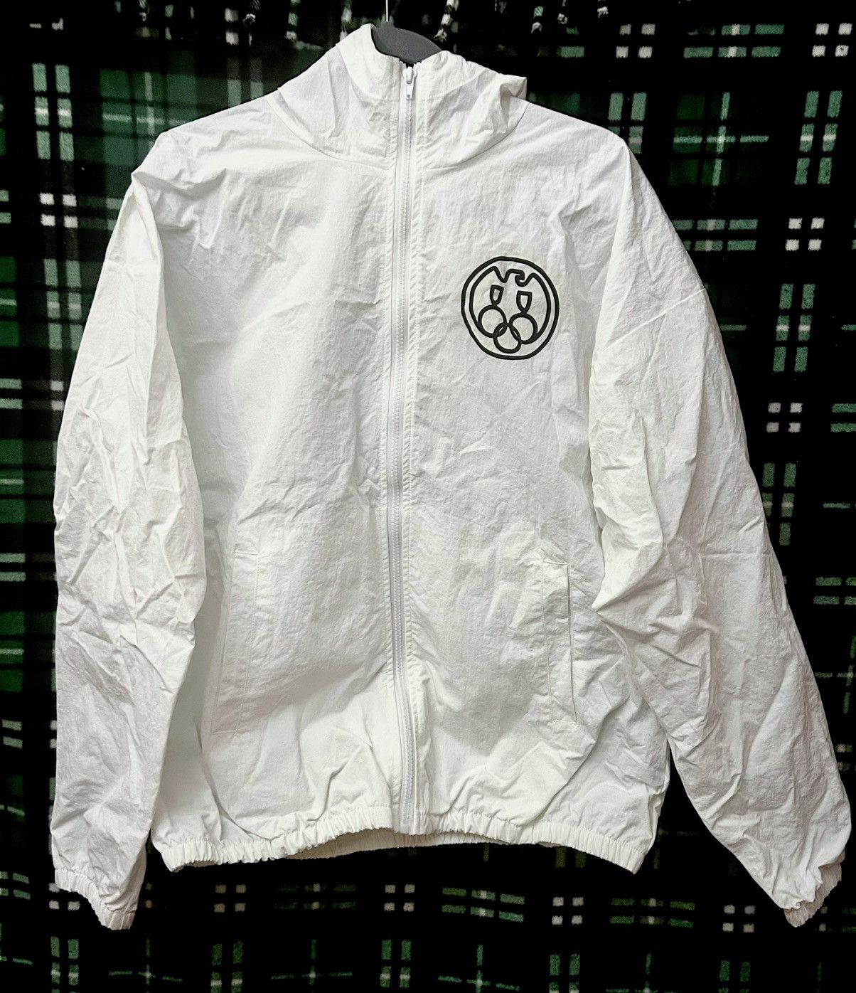 YZY x Gosha Rubchinskiy Nylon Windbreaker White - Size M