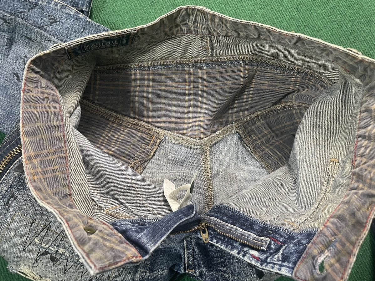 Marithe + Francois Girbaud Distressed Marithe Francois Girbaud Jeans very rare Size US 31 - 13 Thumbnail