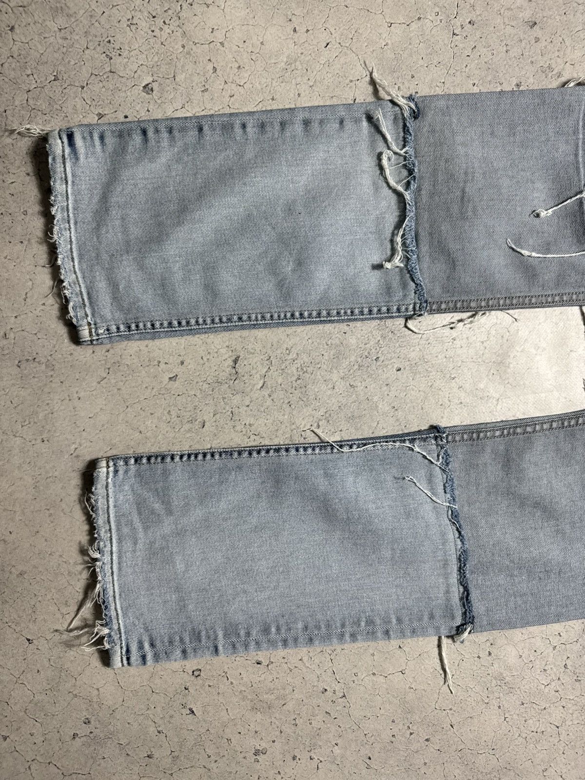 Diesel Diesel Big Logo Denim Jeans Light Blue Size US 34 / EU 50 - 3 Thumbnail