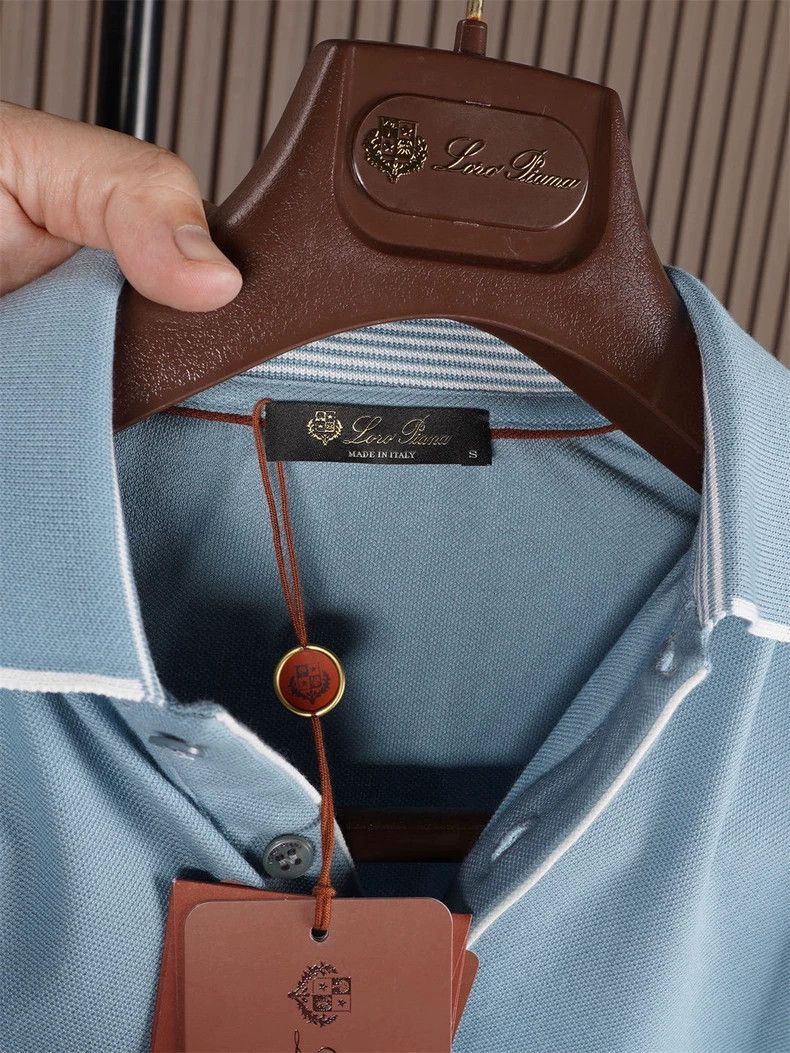 Ermenegildo Zegna Loro Piana 2025 Men's Short Sleeve Polo Size US S / EU 44-46 / 1 - 4 Thumbnail
