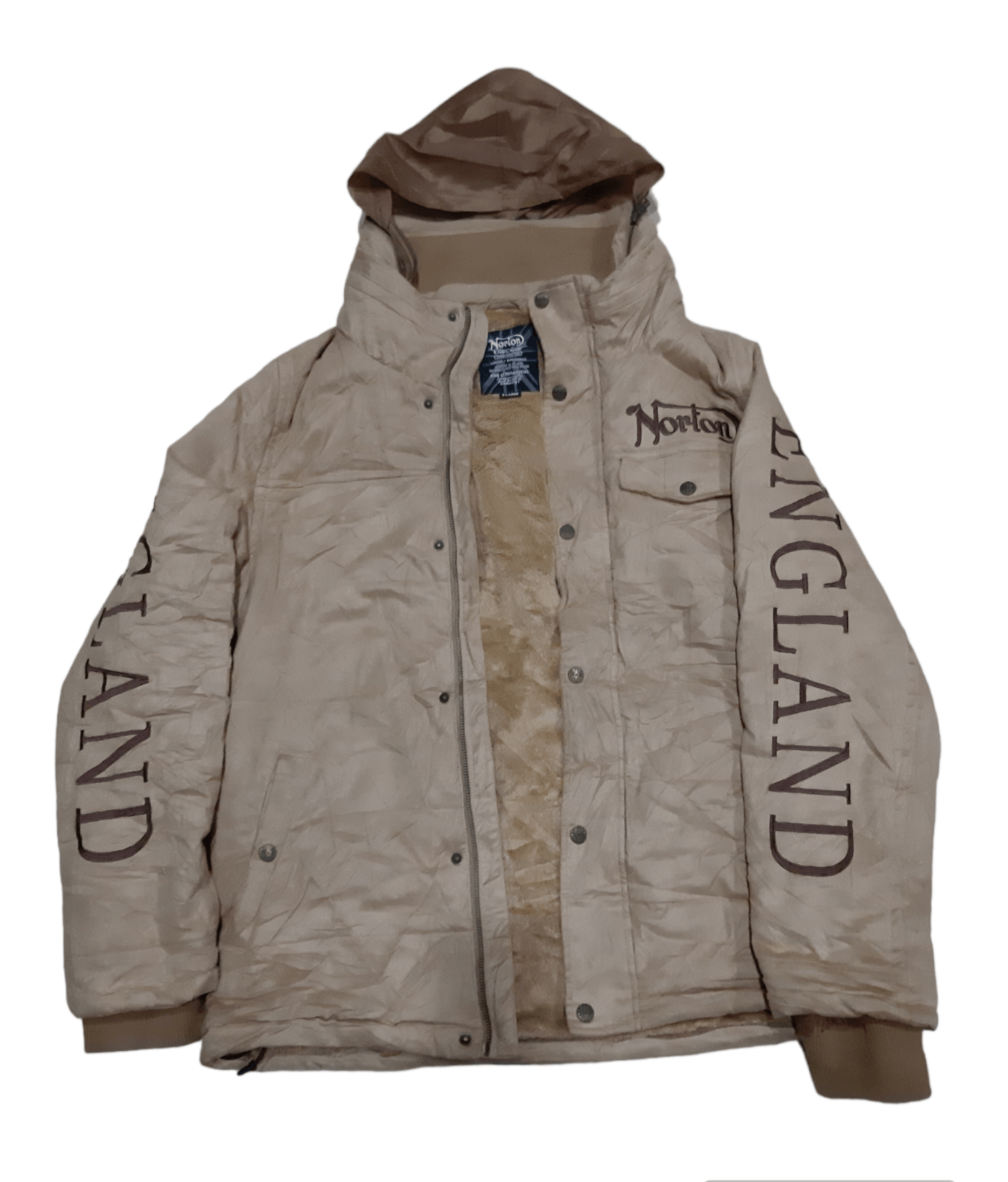 Norton Vintage Norton England 1898 King Of Motorcycle Jacket Hoodie Size US L / EU 52-54 / 3 - 6 Thumbnail