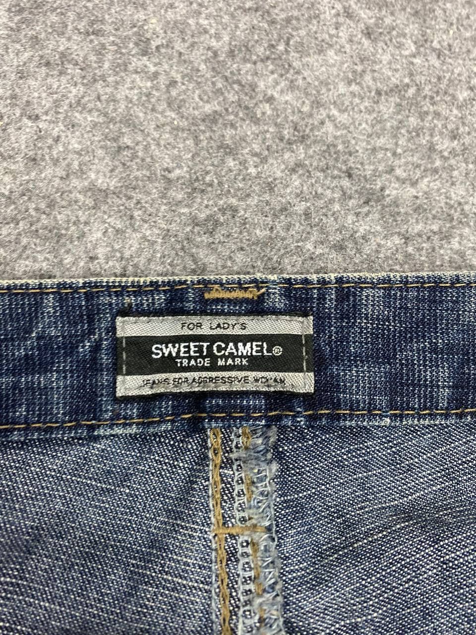 Japanese Brand vintage sweet camel japanese brands bootcut flare denim Size 34" / US 12 / IT 48 - 12 Thumbnail