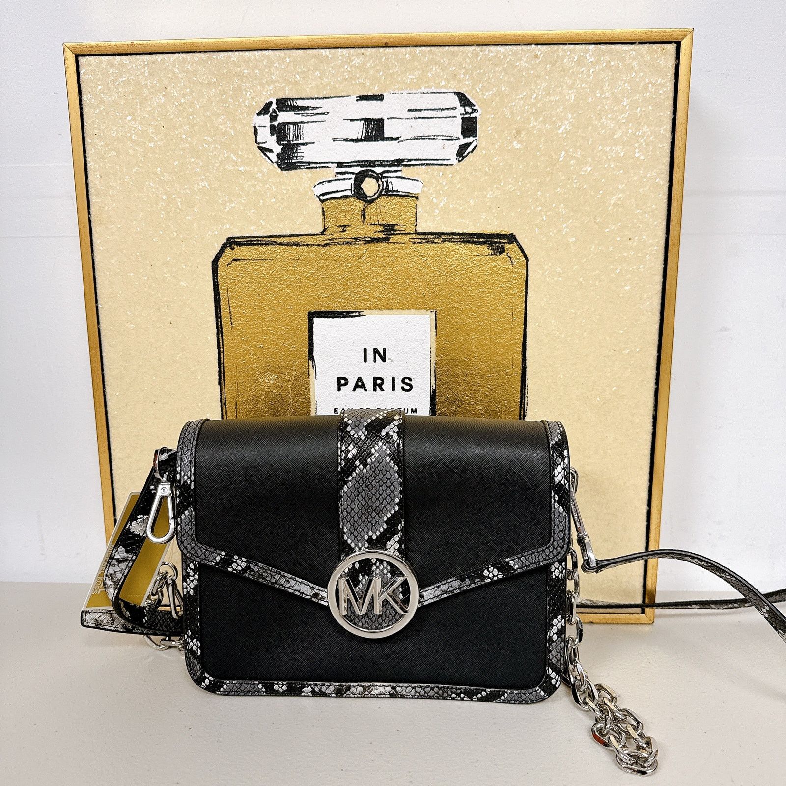Michael Kors MICHAEL KORS 35S3SNML2L CARMEN MEDIUM FLAP SHOULDER Size ONE SIZE - 1 Thumbnail
