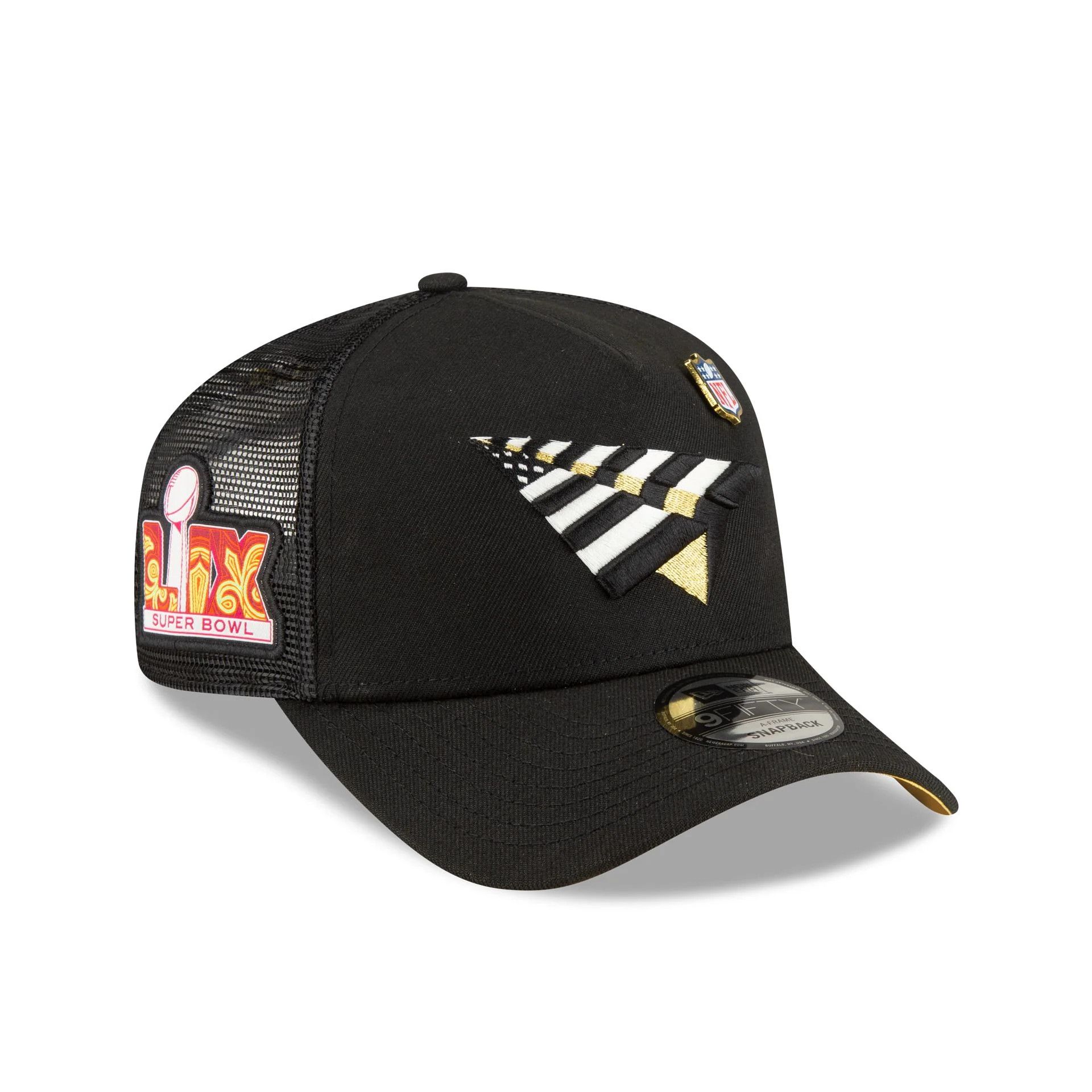 New Era × Paper Planes × ROC NATION Super Bowl LIX 9FIFTY A-Frame Snapback Trucker Hat Size ONE SIZE - 2 Thumbnail