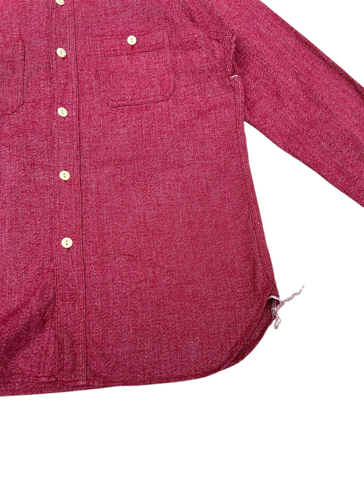 Freewheelers Days & Day Craft Selvedge Gusset Salt & Pepper Work Shirt Size US M / EU 48-50 / 2 - 12 Thumbnail