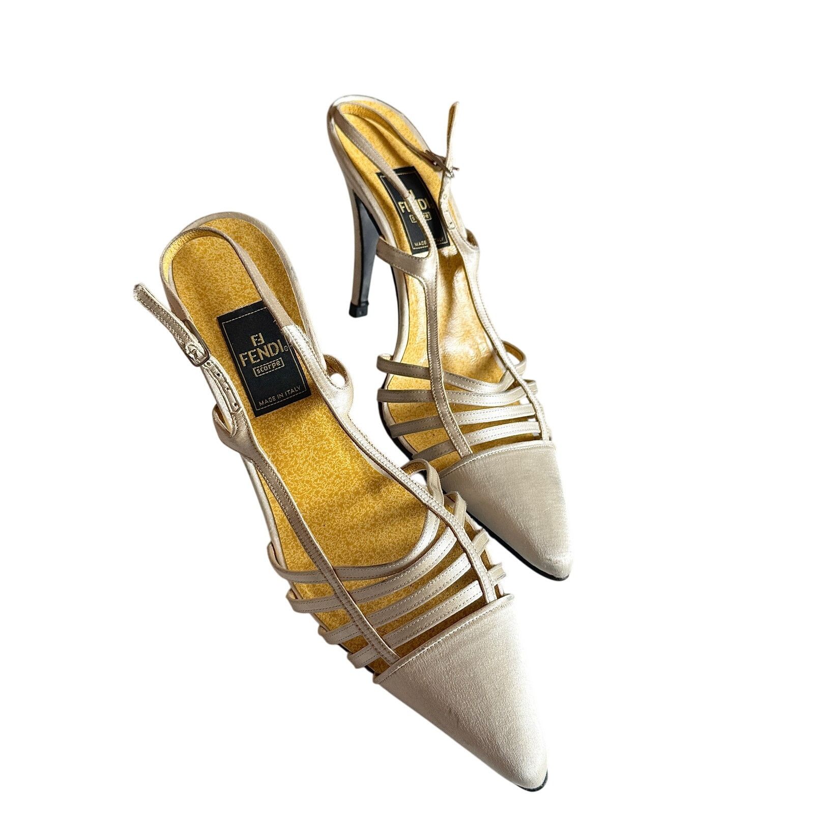 Fendi Fendi White Pumps Size US 7.5 / IT 37.5 - 1 Thumbnail