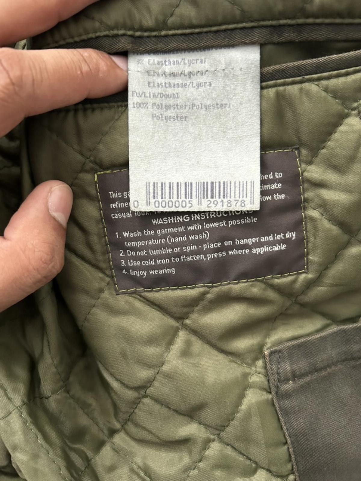 Stone Island STONES Men's Olive Green Quilted Lined Blazer Jacket Size US L / EU 52-54 / 3 - 4 Thumbnail