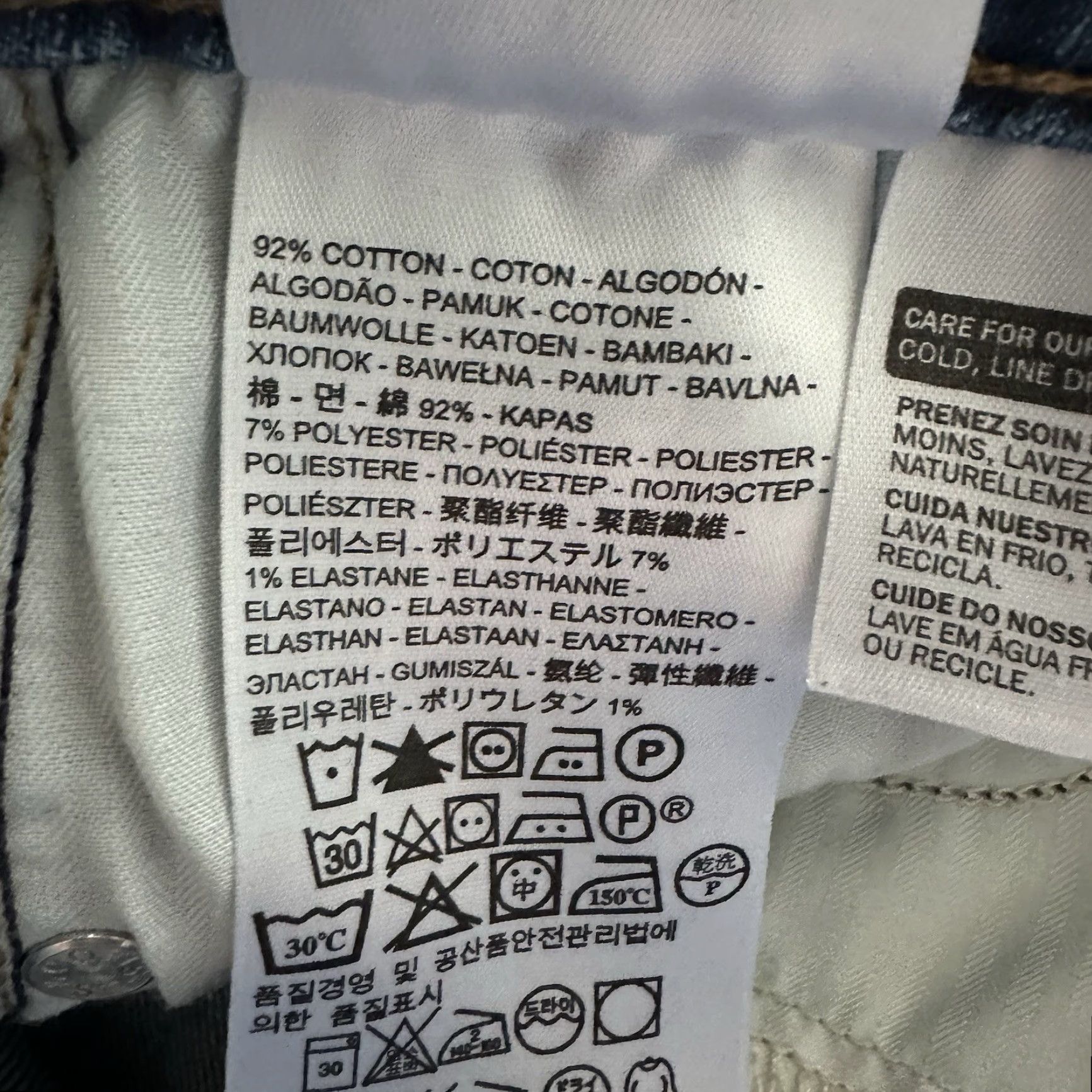 Levi's Levi's Jeans Womens 29x32 Mid Rise Skinny Stretch Denim Blue 29 Slim 5-Pocket Mens? Womens Size 29" - 6 Thumbnail