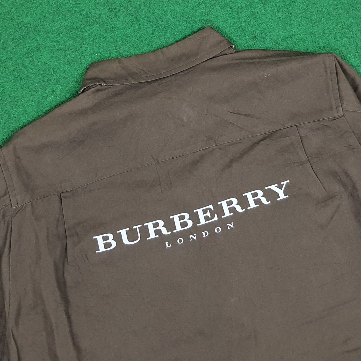 Burberry × Vintage Vintage Burberry London Nova Check Shirt Button Up Size US L / EU 52-54 / 3 - 2 Thumbnail