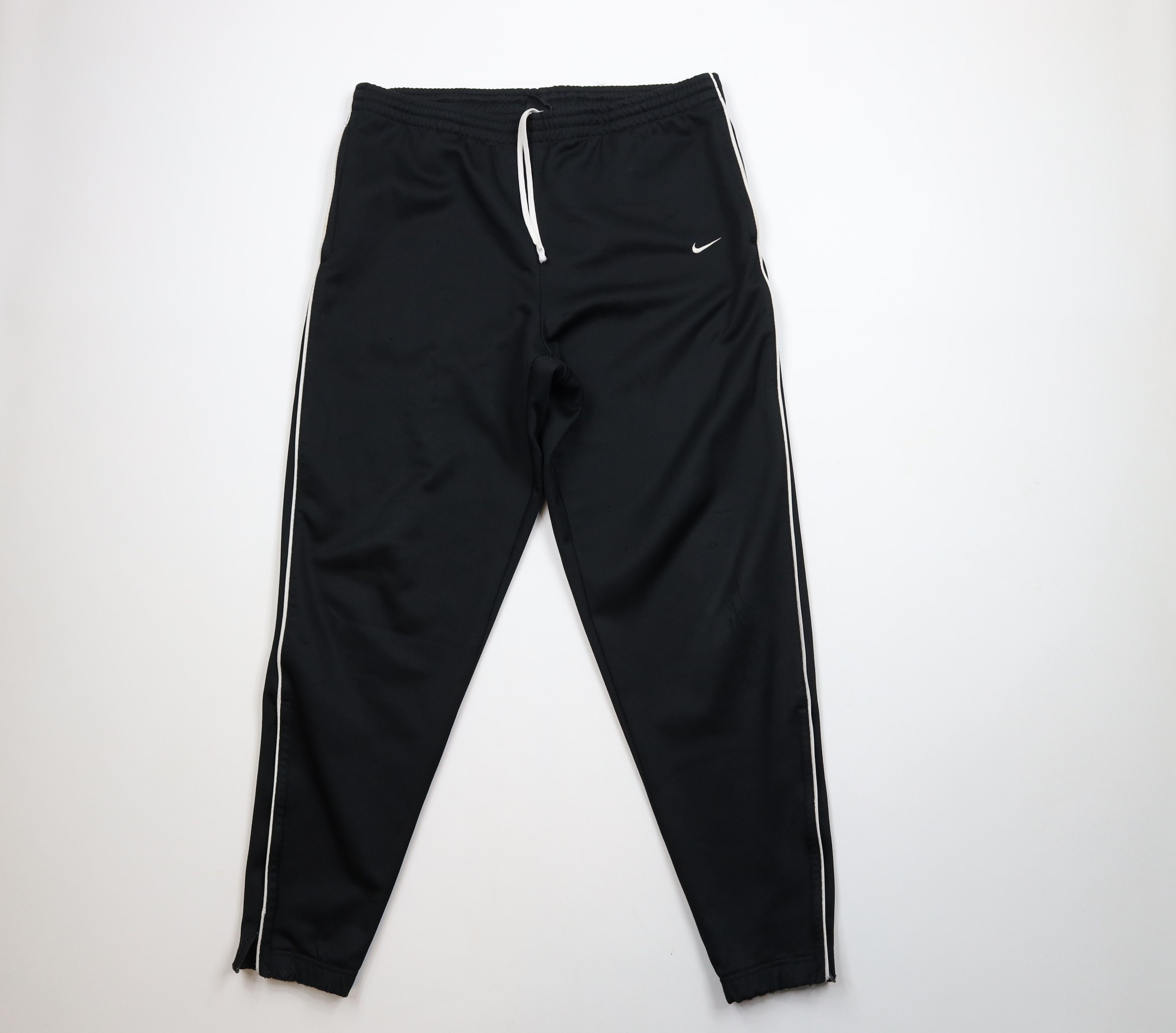 Nike × Vintage Vintage Nike Travis Scott Mini Swoosh Joggers Pants Black Size US 36 / EU 52 - 1 Thumbnail