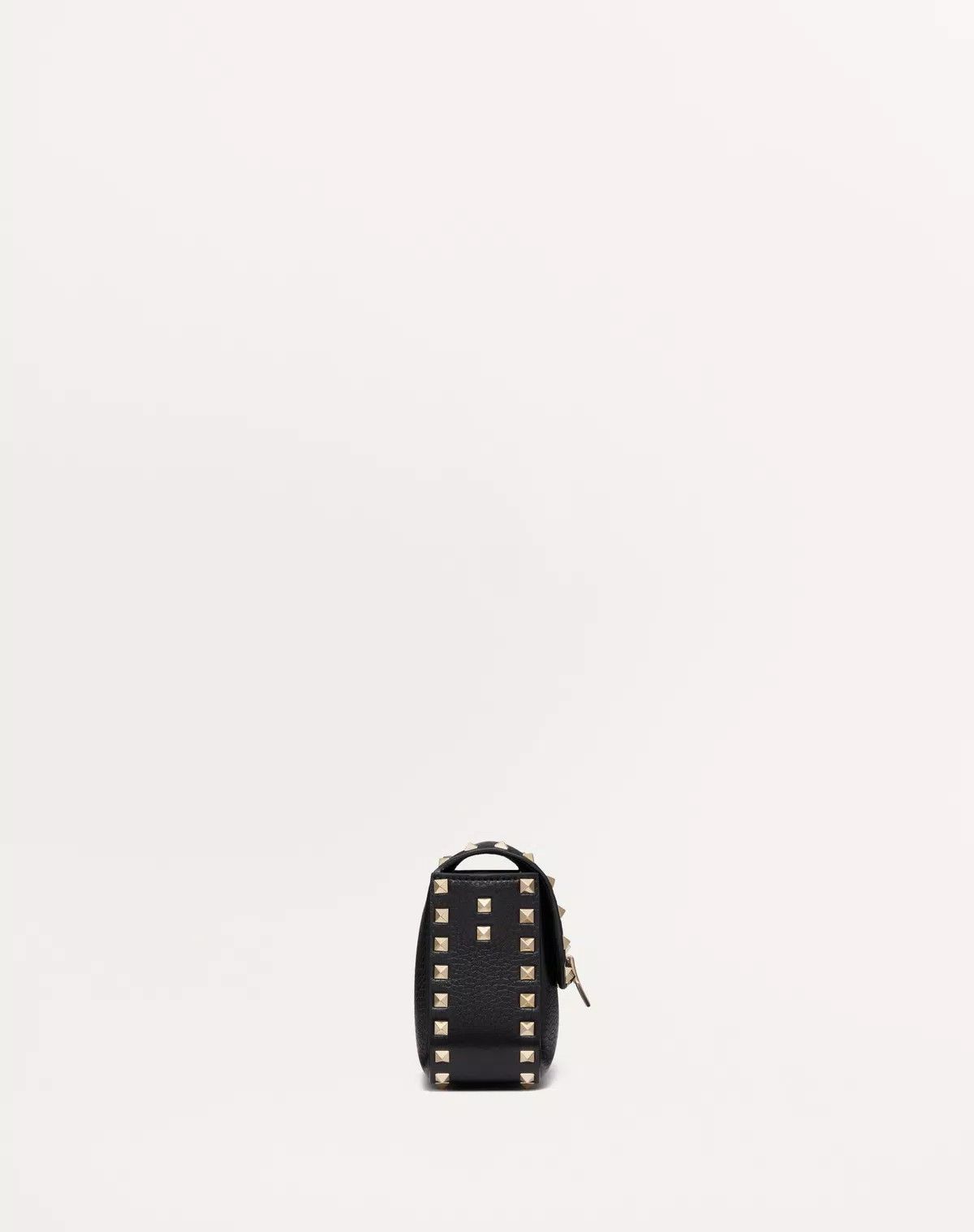 Valentino oc11z0725 Size:OS/Shoulder Bag In Grainy Calfskin in Black Size ONE SIZE - 3 Thumbnail