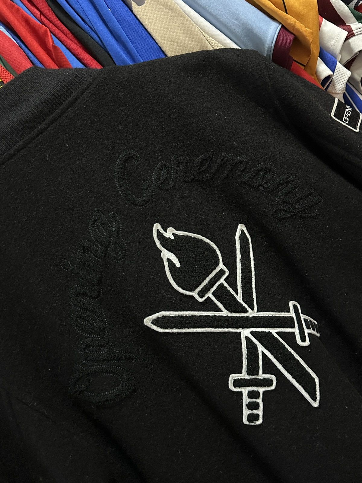 Opening Ceremony Opening Ceremony Black Varsity Jacket Multi Patch Women’s Size S / US 4 / IT 40 - 11 Thumbnail