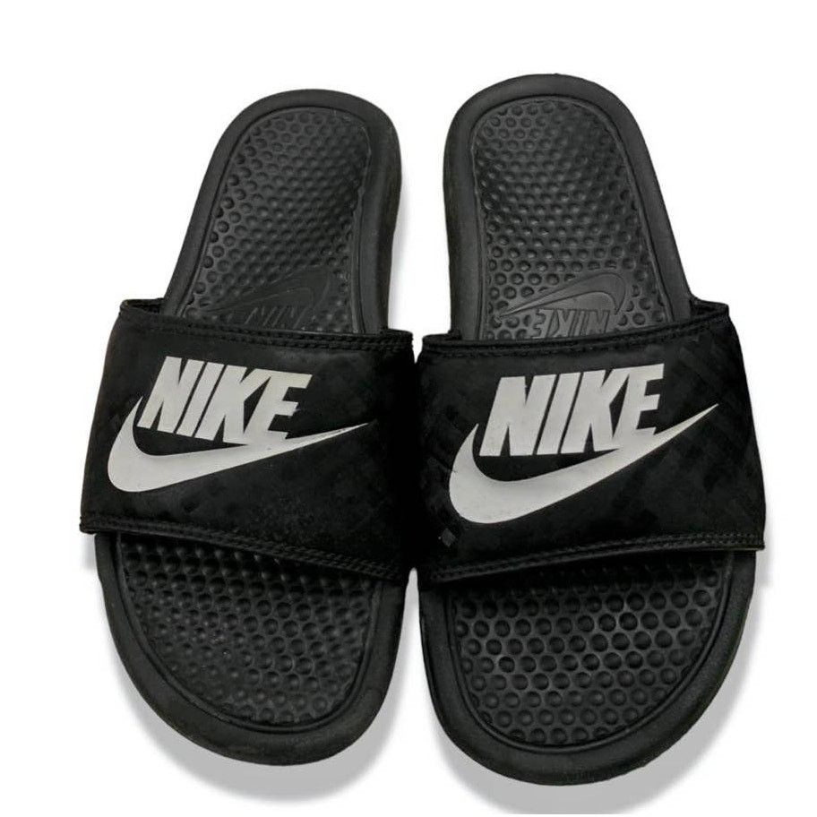 Nike Womens Nike Black Slip-On Slide Sandal Shoes 343881-011 Sz 7 Size US 7 / IT 37 - 1 Thumbnail