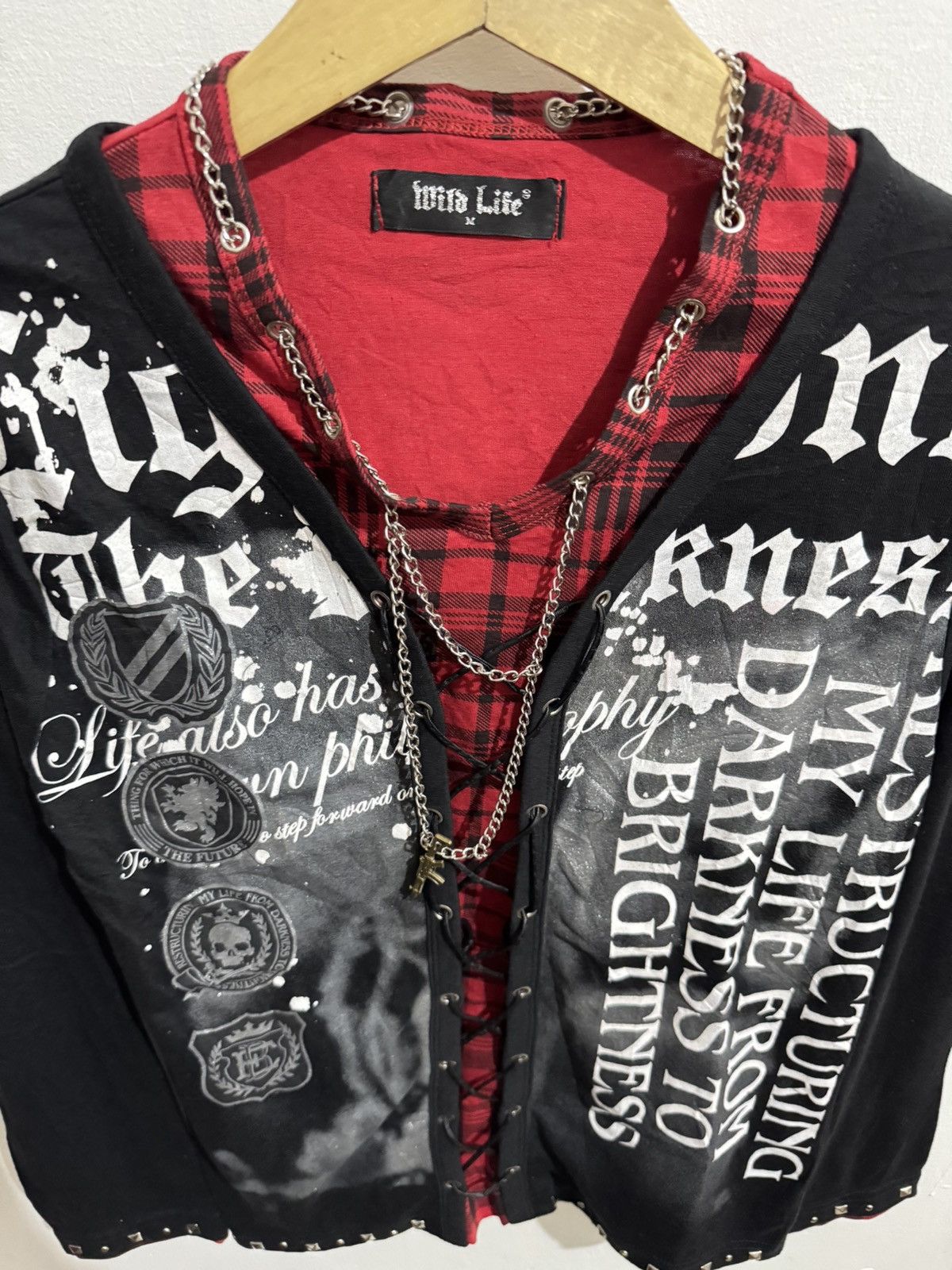 Hysteric Glamour Y2k Wild Life tribal double layer ifsixwasnine longsleeve Size US M / EU 48-50 / 2 - 3 Thumbnail