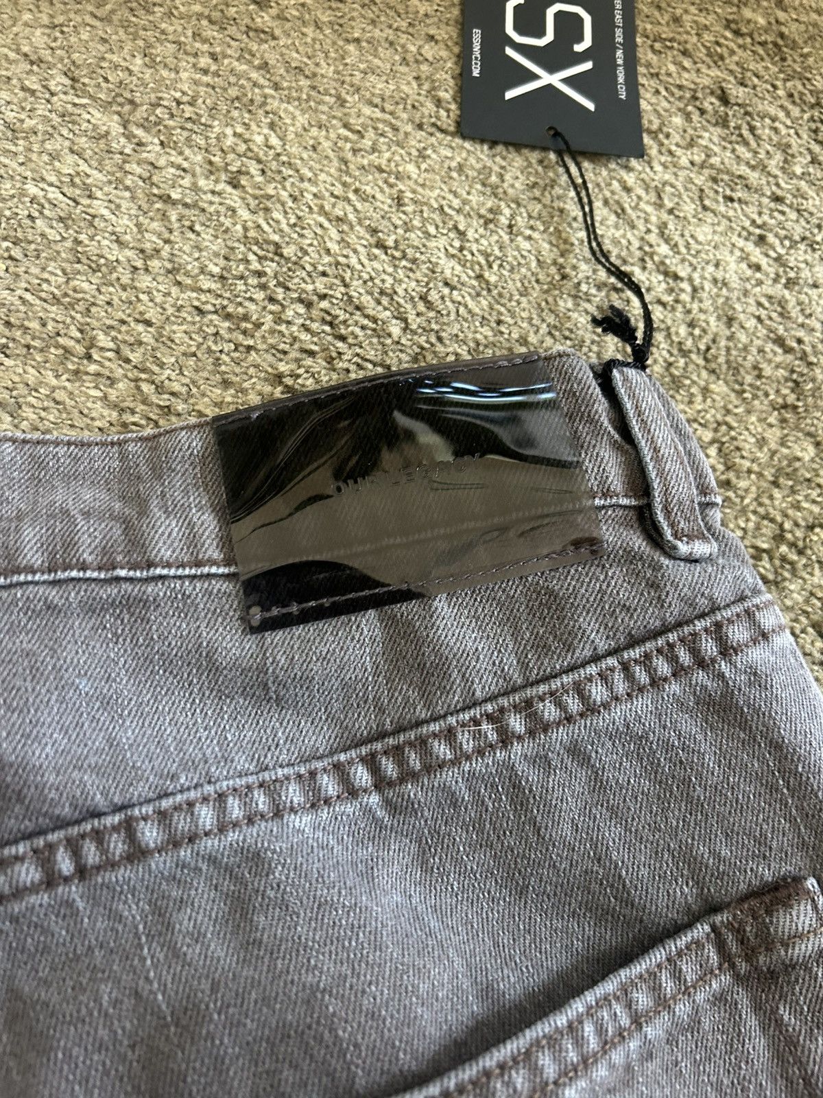 Our Legacy Our Legacy Vast Cut Denim in Aluminum tint Size US 36 / EU 52 - 9 Thumbnail
