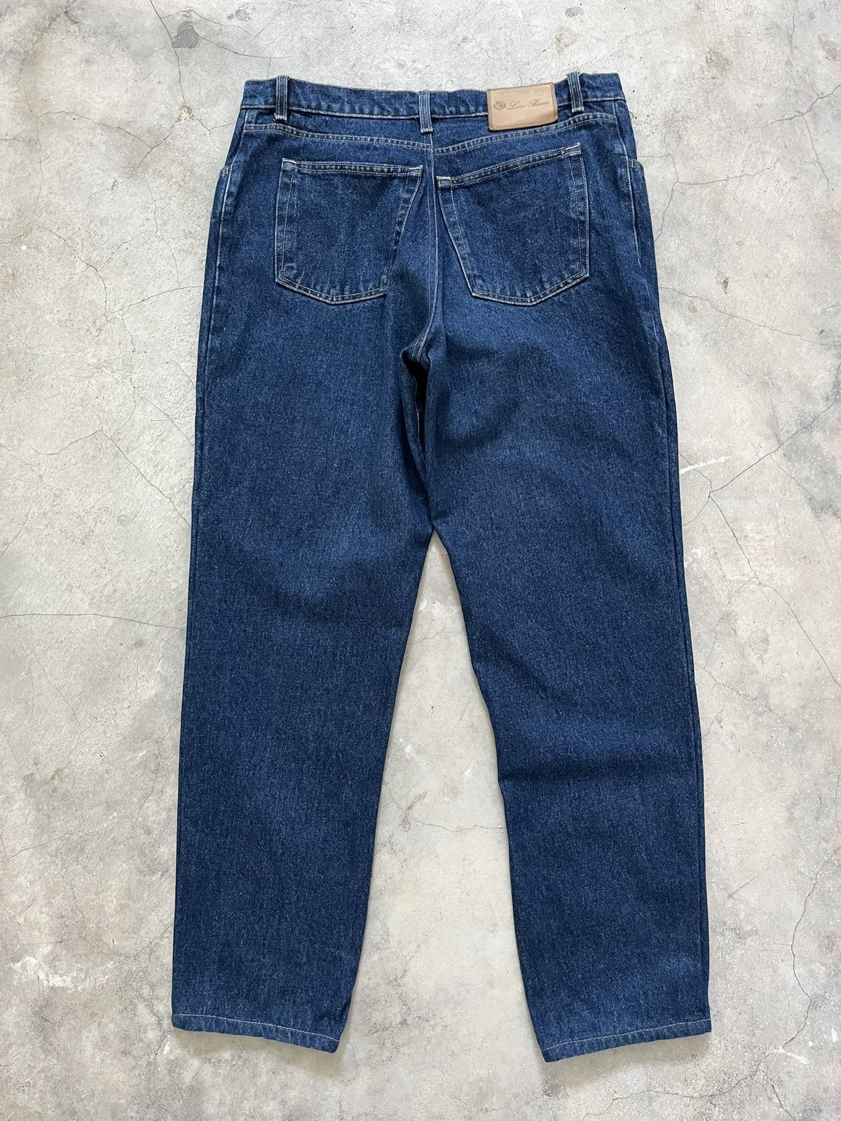 Loro Piana Vintage Loro Piana Blue Denim Jeans Size US 36 / EU 52 - 11 Thumbnail