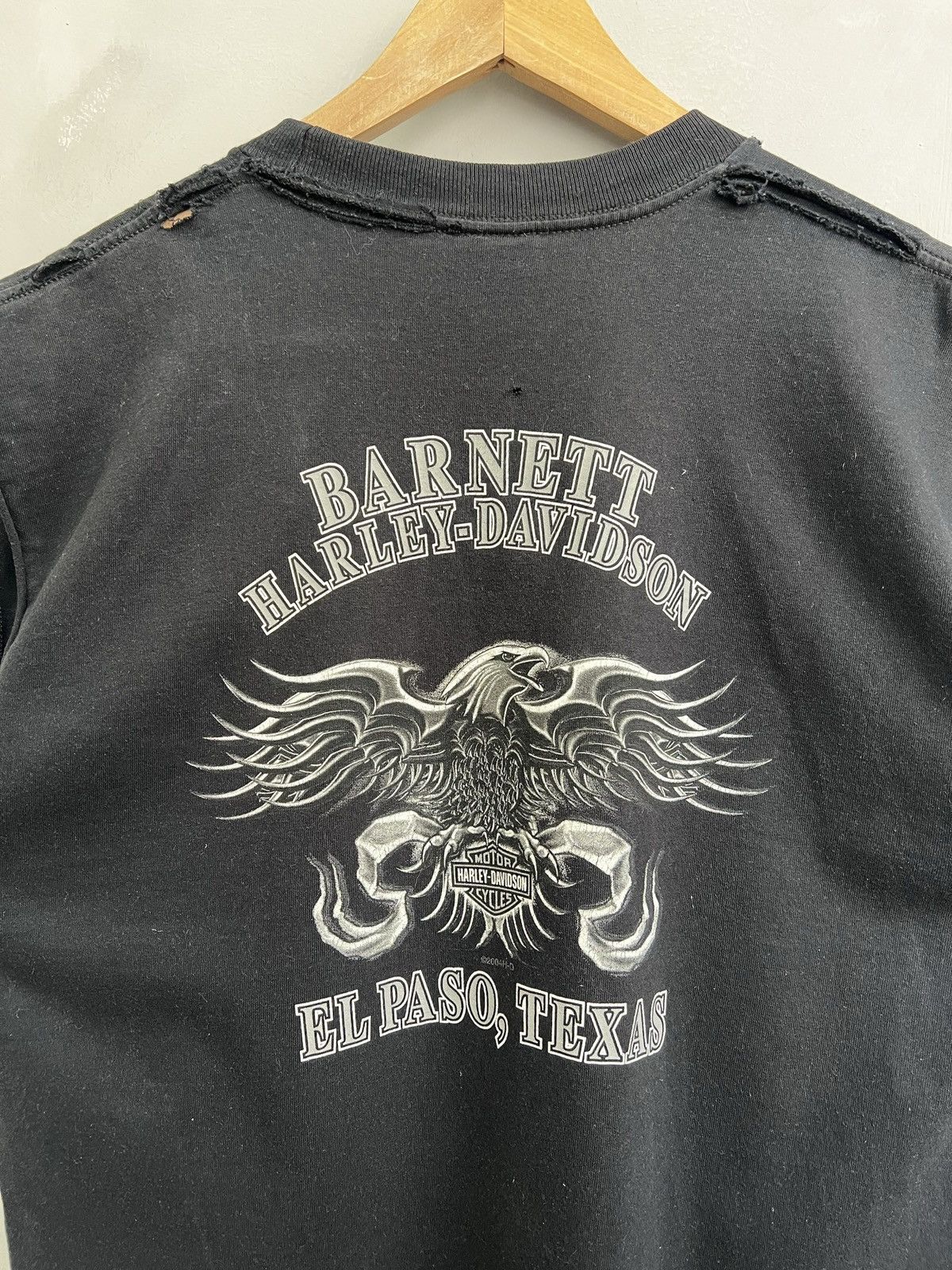 Harley Davidson Vintage 90s y2k Harley Davidson tank top t shirt faded 00s Size US L / EU 52-54 / 3 - 5 Thumbnail
