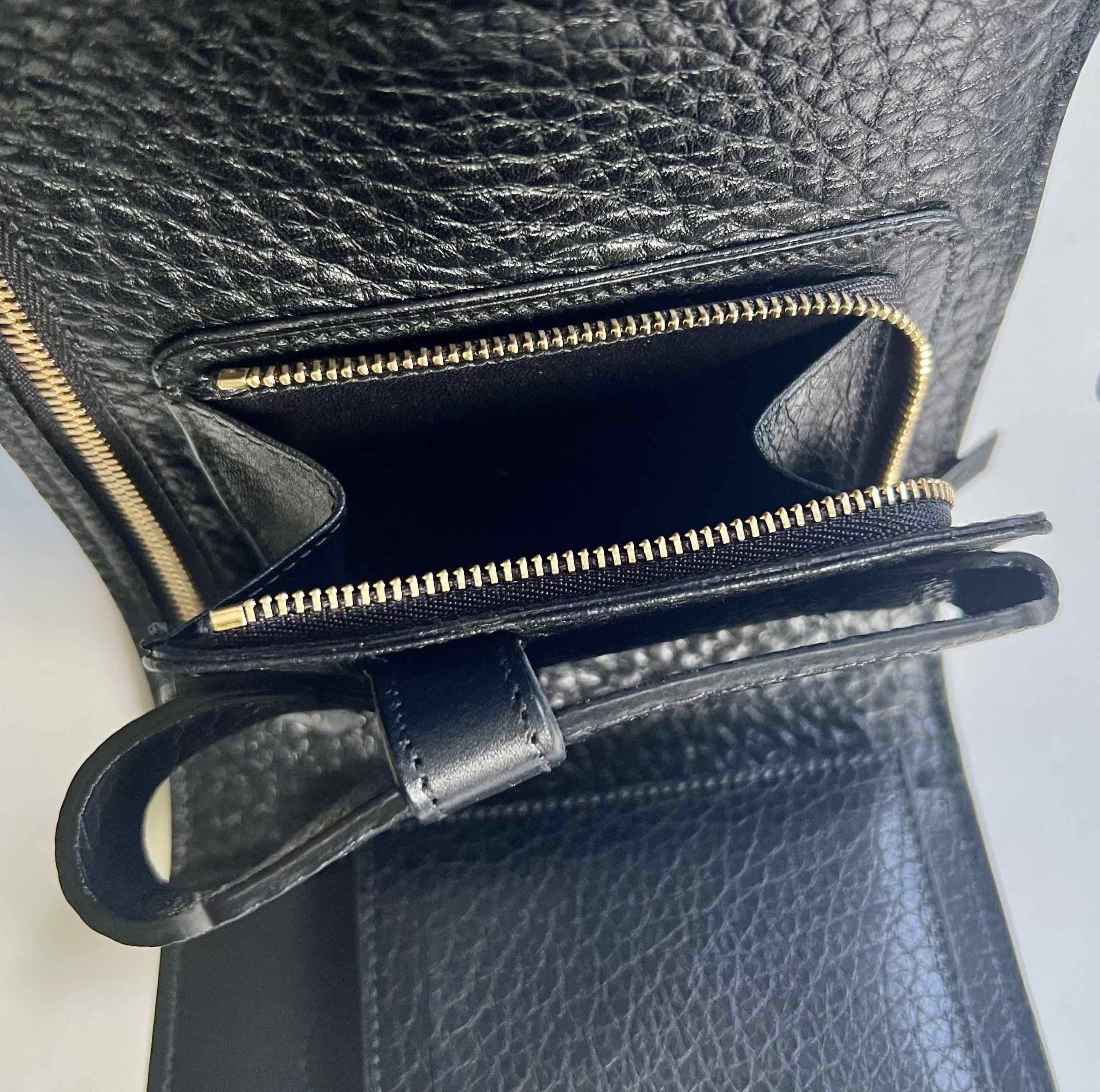 Other Loes Vrij Glorious Gun Black Gold Leather Bag Size ONE SIZE - 7 Thumbnail