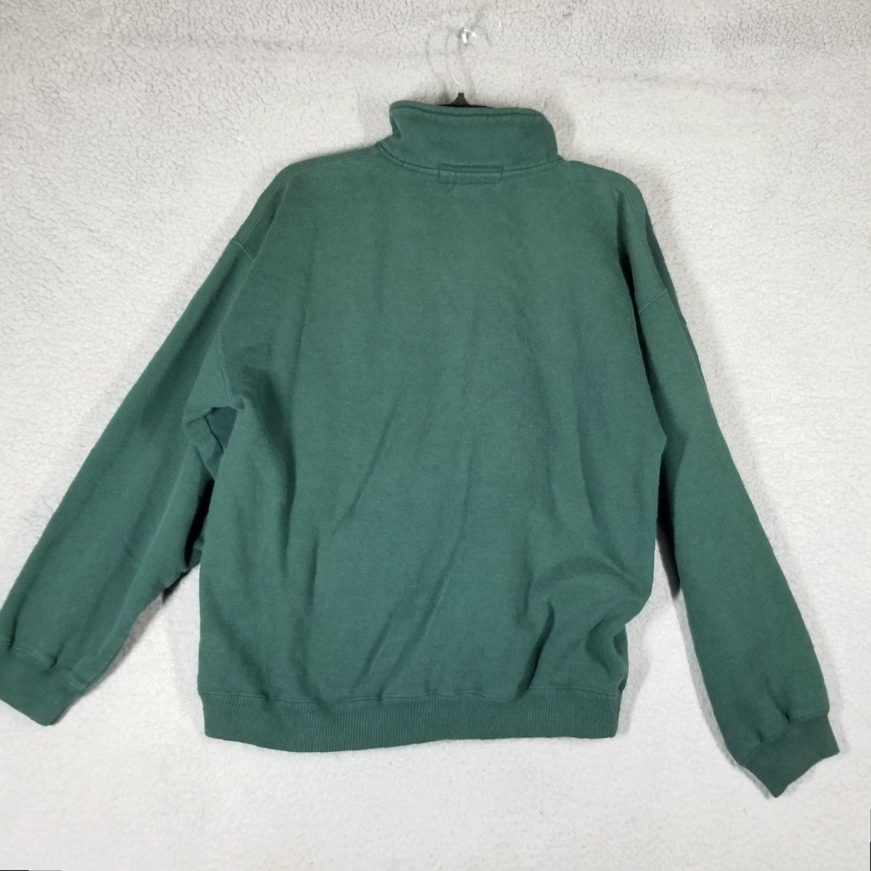 Big Dogs Vintage Big Dogs Sweatshirt Men Small Green Zip Pullover Embroidered Logo 1/4 Zip Mock Neck Fleece Heavyweight Cotton Polyester Size US S / EU 44-46 / 1 - 2 Thumbnail