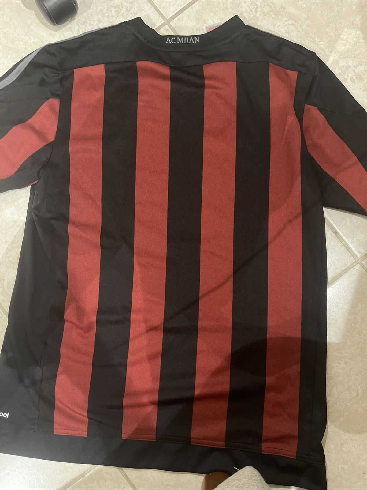 Adidas AC Milan 2014/15 Home Shirt Adidas Fly Emirates – Rare Size US XS / EU 42 / 0 - 3 Thumbnail