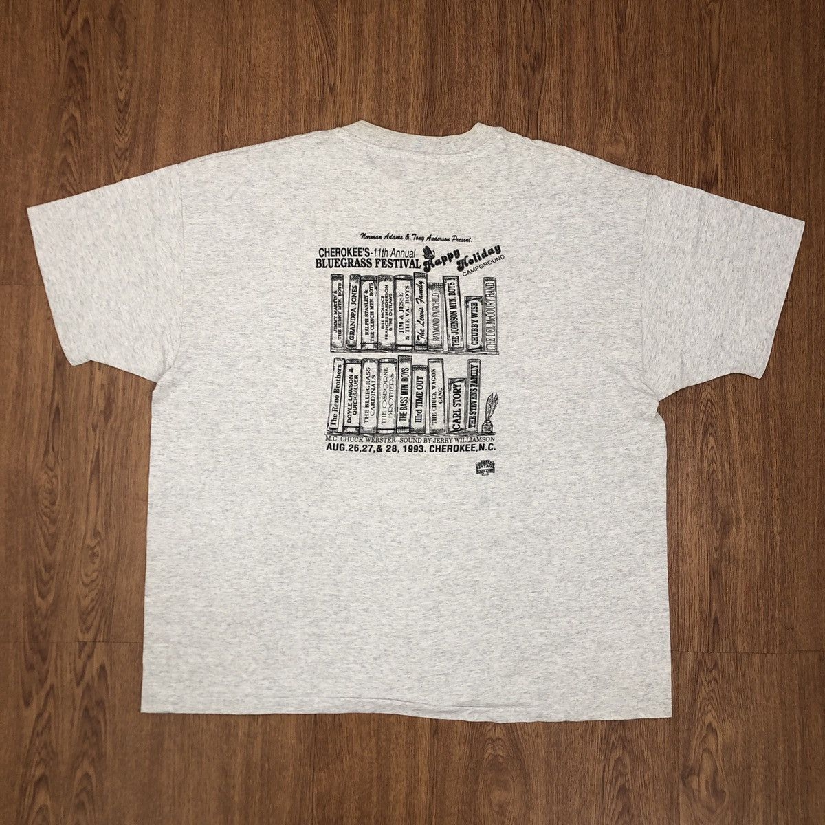 Band Tees × Vintage Vintage bluegrass festival 1993 Size US XXL / EU 58 / 5 - 2 Thumbnail
