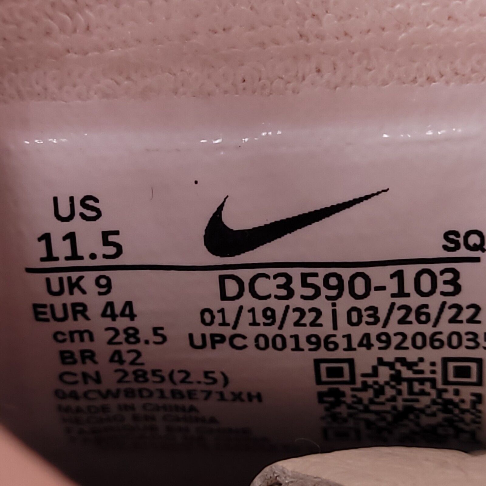 Nike Nike Air Force 1 Sculpt Shoe Womens Size 11.5 DC3590-103 Size US 11.5 / IT 41.5 - 7 Thumbnail