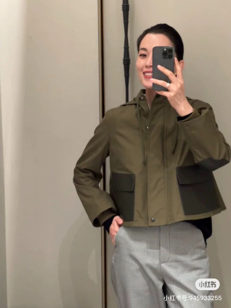 Loewe Loewe Plaid jacket, military green Size XS / US 0-2 / IT 36-38 - 9 Thumbnail