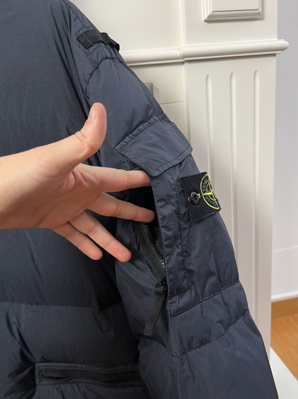 Stone Island Stone Island | Garment Dyed R-NY Down | Dark Navy | Size XXL Size US XXL / EU 58 / 5 - 7 Thumbnail