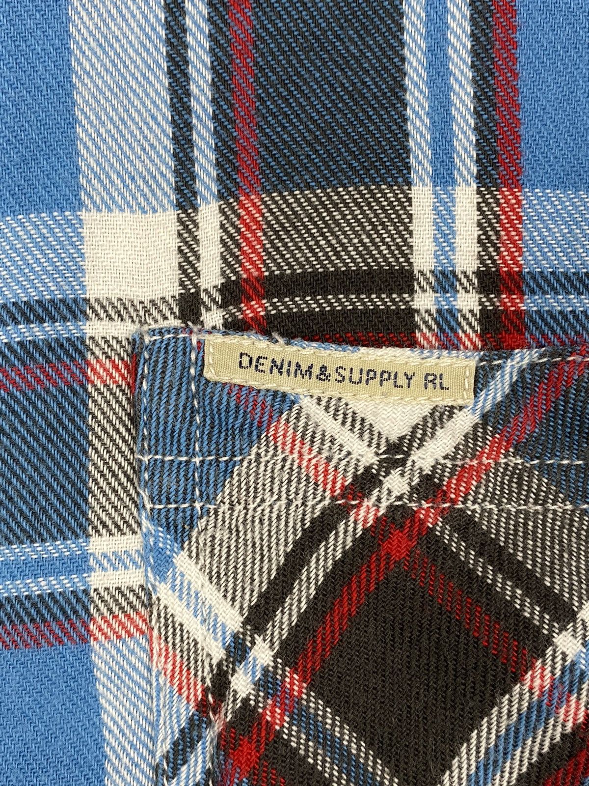 Denim & Supply Ralph Lauren Denim Supply Ralph Lauren Plaid Flannel Checkered Shirt Size US M / EU 48-50 / 2 - 8 Thumbnail