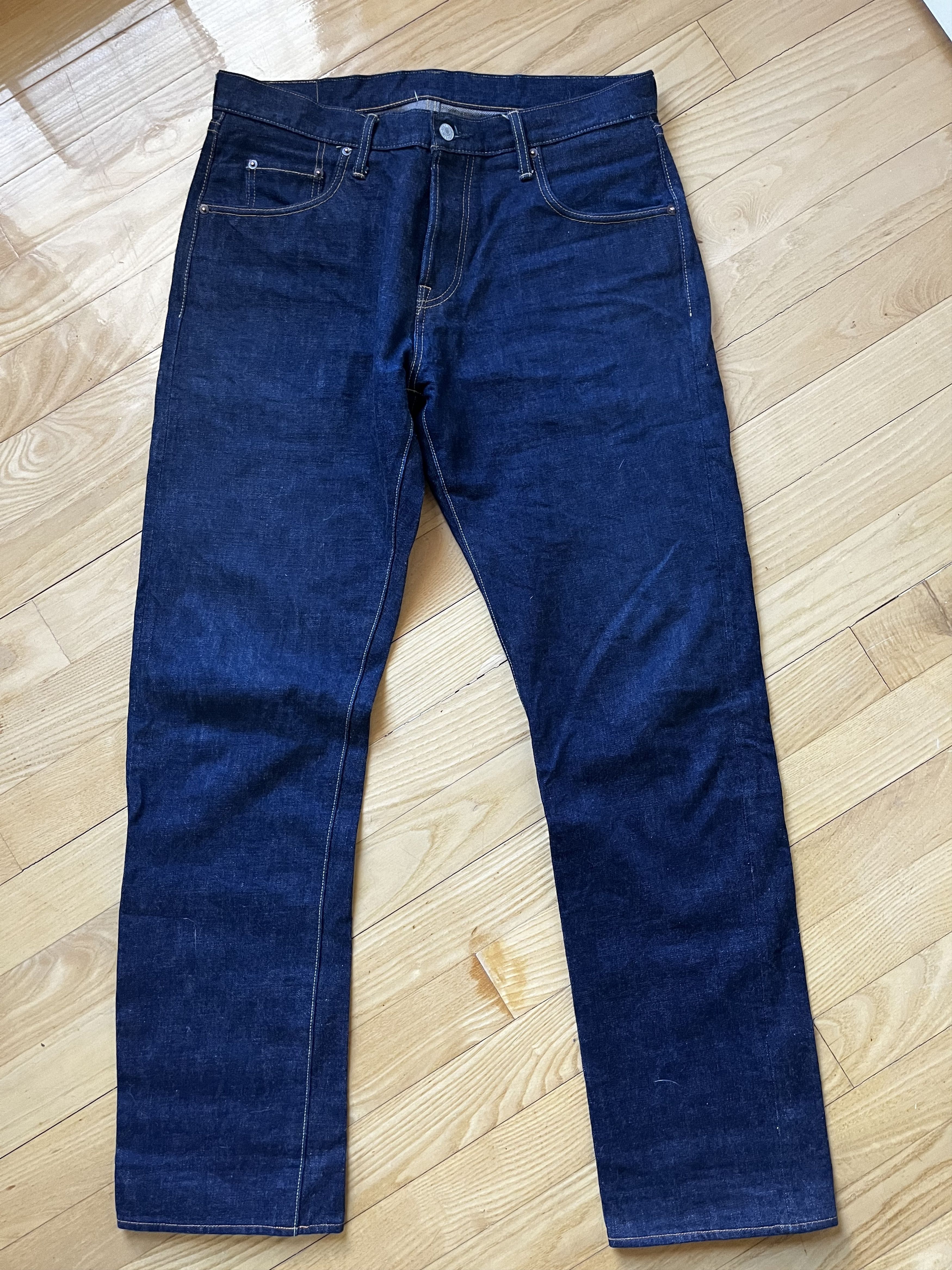 image of UES Clothing Mfg Co Ues 14.9Oz Selvedge Denim Jeans in Indigo, Men's (Size 38)