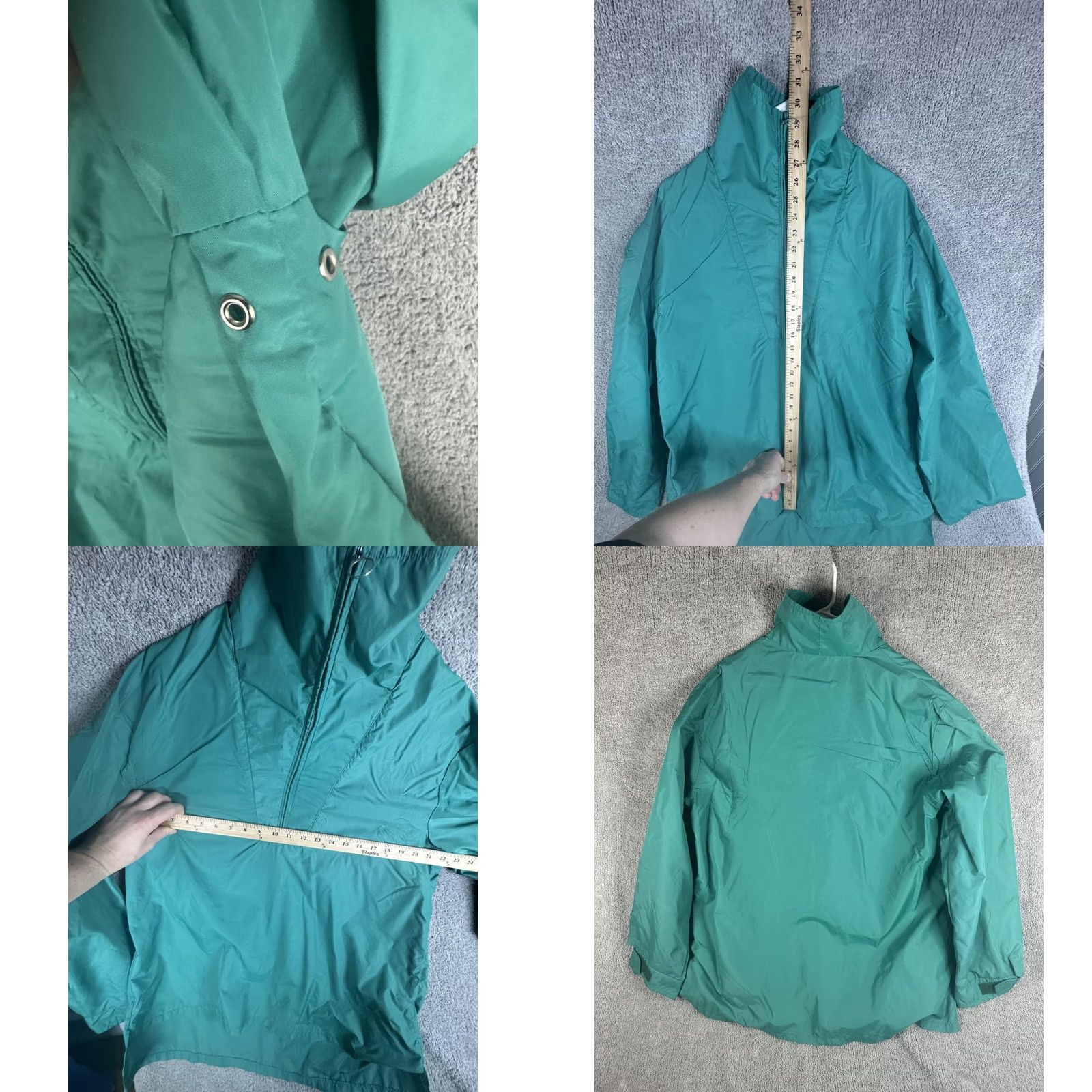 Vintage VINTAGE L.L.Bean Jacket Mens XL Green Pullover Windbreaker Nylon Outdoor Anorak 1/4 Zip Casual Travel Mens Size US XL / EU 56 / 4 - 8 Thumbnail