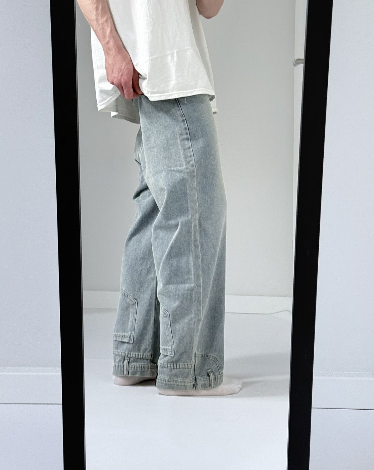 Other Vintage avantgarde Y2K streetwear opium wide jeans Size US 30 / EU 46 - 9 Thumbnail