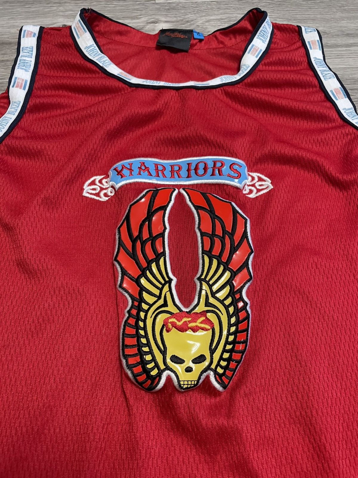 Warrior Warriors Johny Blaze NBA Jersey Tank Top 90s Size US XL / EU 56 / 4 - 5 Thumbnail