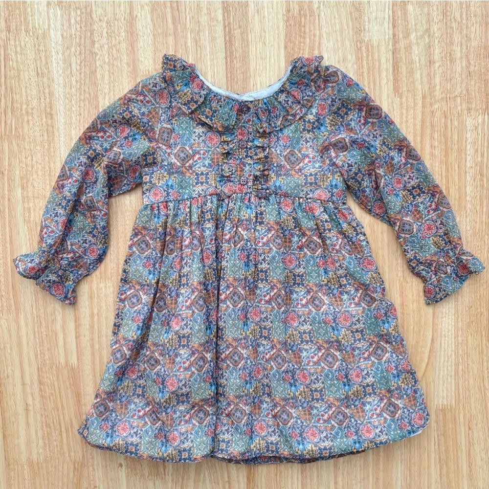 Designer Pippa & Julie Long Sleeve Dress Full Skirt Size XXS / US 00 / IT 34 - 1 Thumbnail