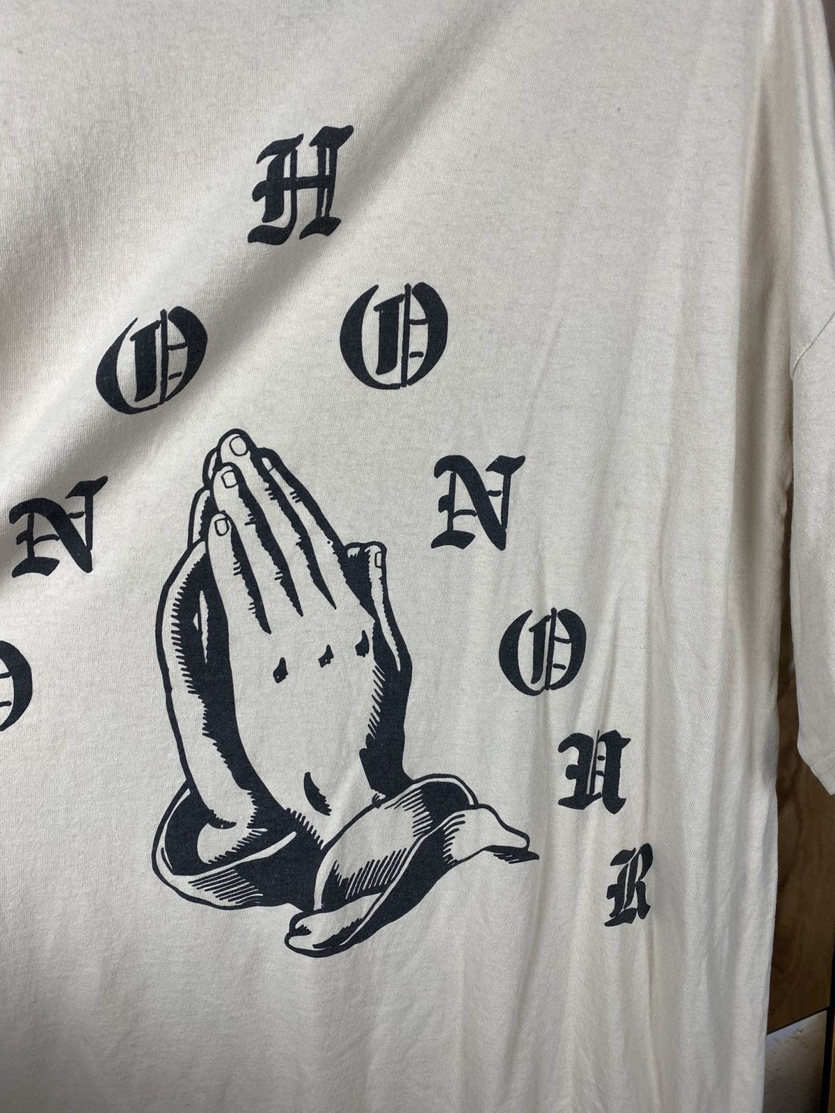 Vintage 🙏T-Shirt Honour Big Logo Style Independet Tee🙏 Size US XXL / EU 58 / 5 - 11 Thumbnail