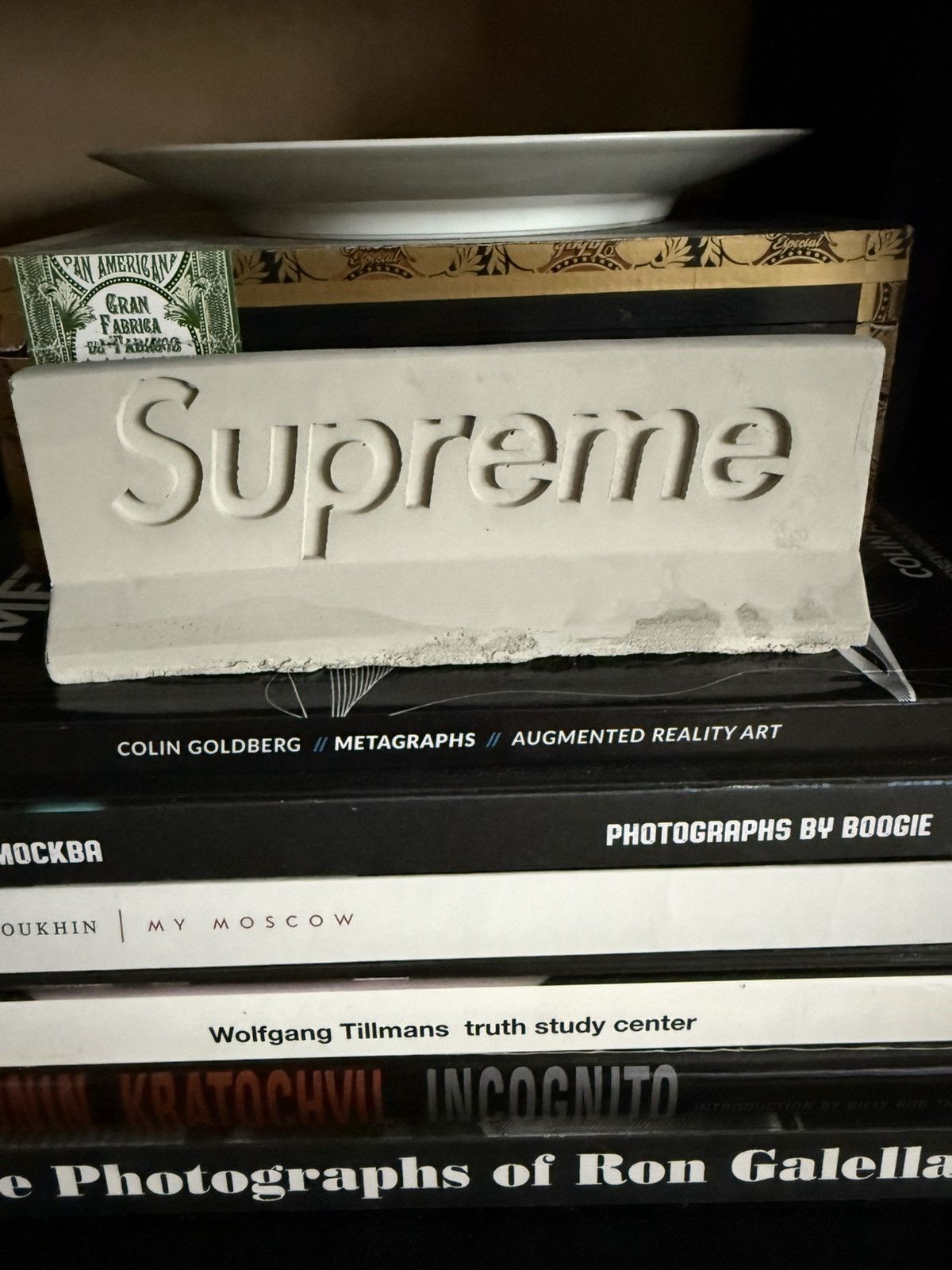 Supreme Supreme Mini Jersey Barrier 1:12 Scale Concrete Size ONE SIZE - 1 Thumbnail