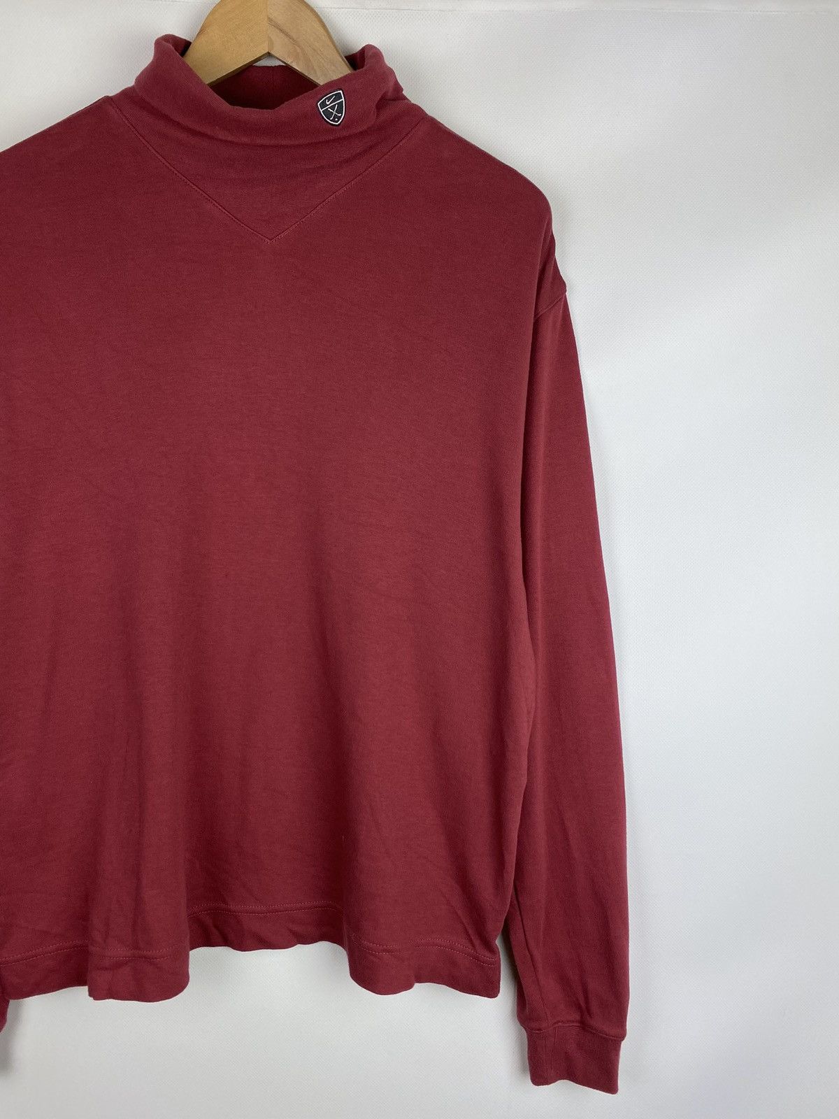 Nike VTG 90s Nike Turtleneck swoosh sweatshirt pullover size M Size US M / EU 48-50 / 2 - 3 Thumbnail